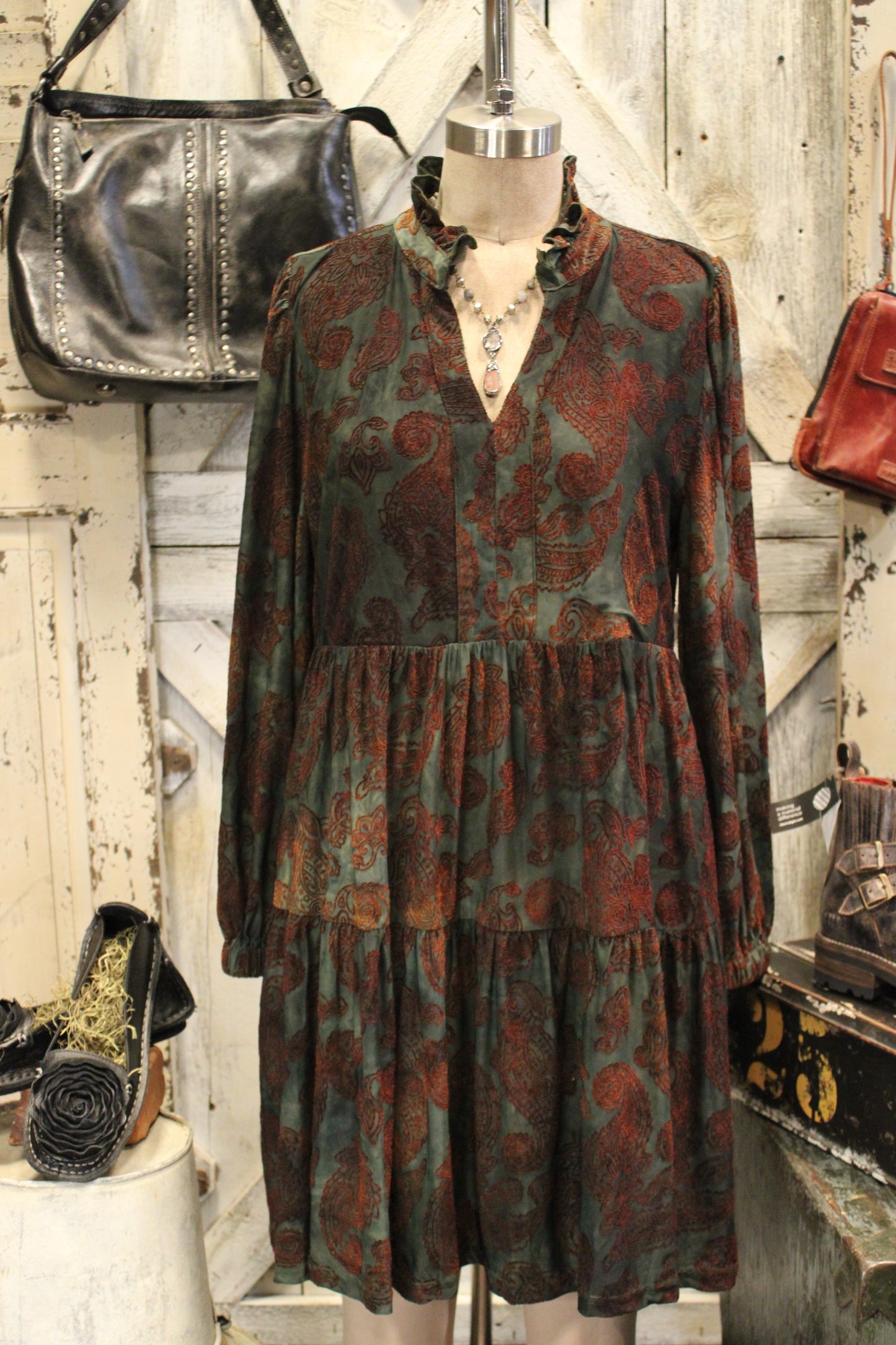 Something Special Olive Dress