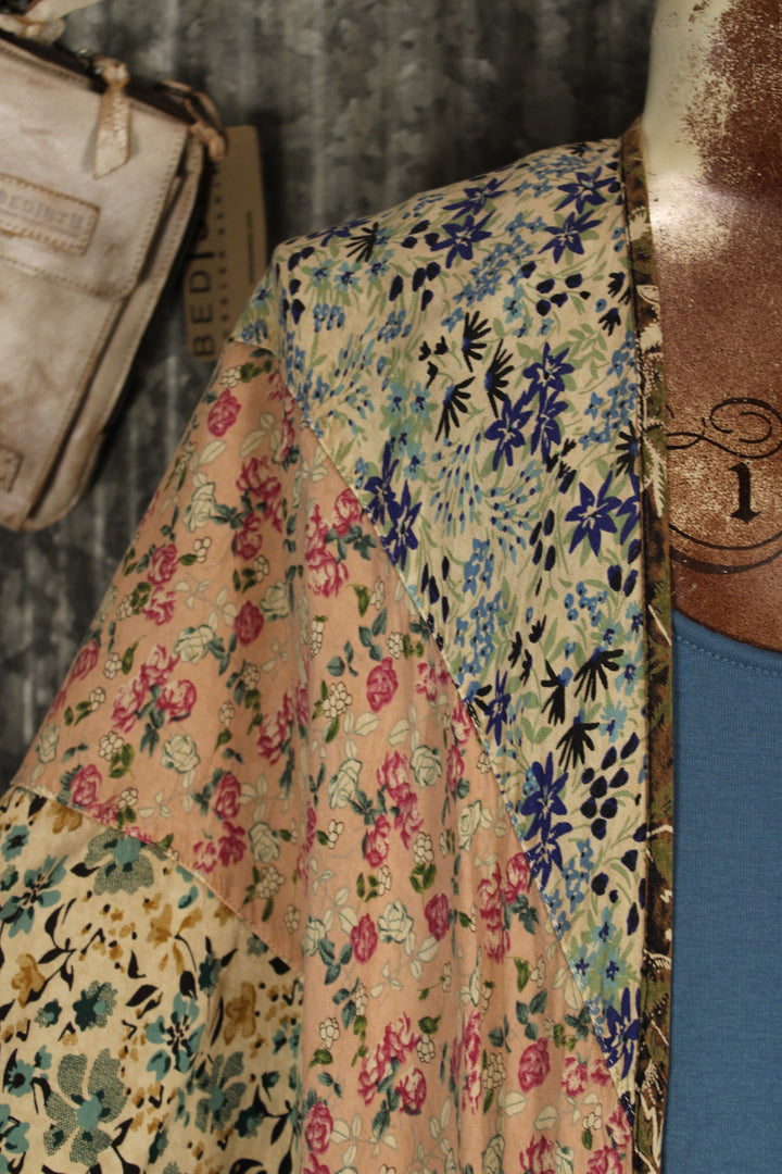 Flowy Floral Bolero
