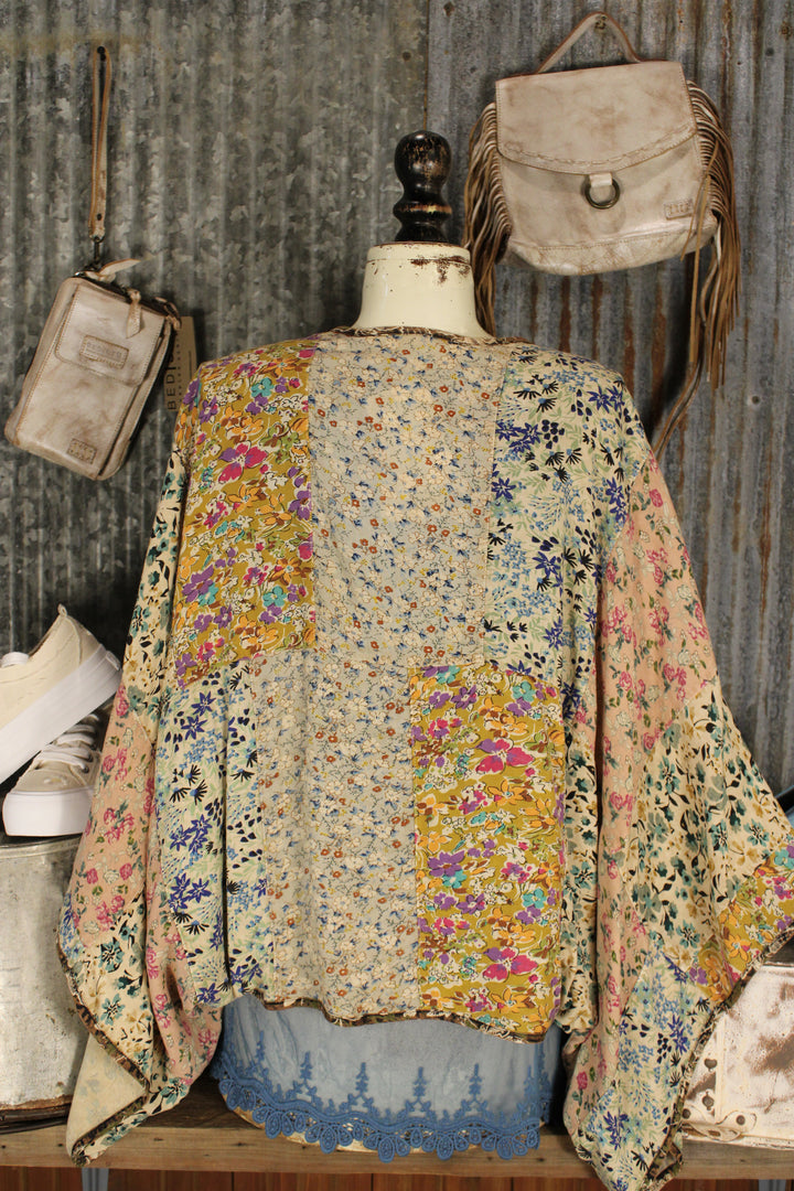 Flowy Floral Bolero