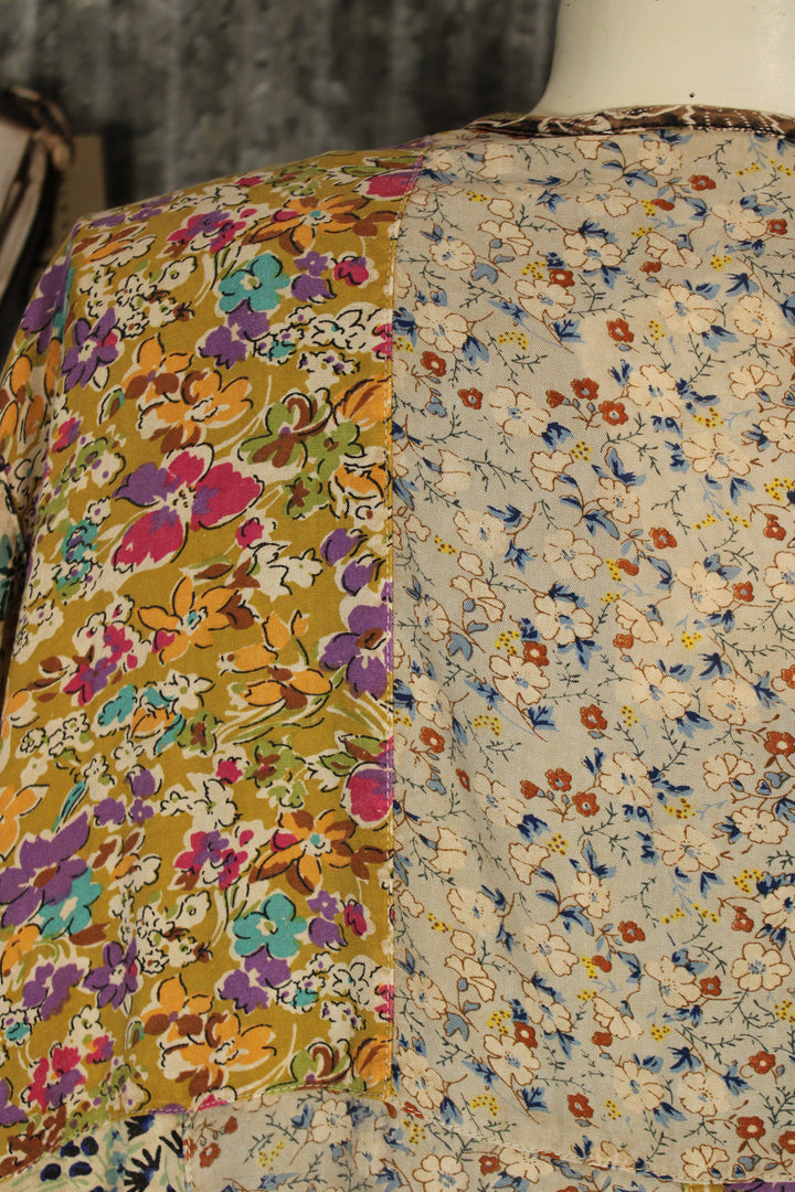 Flowy Floral Bolero