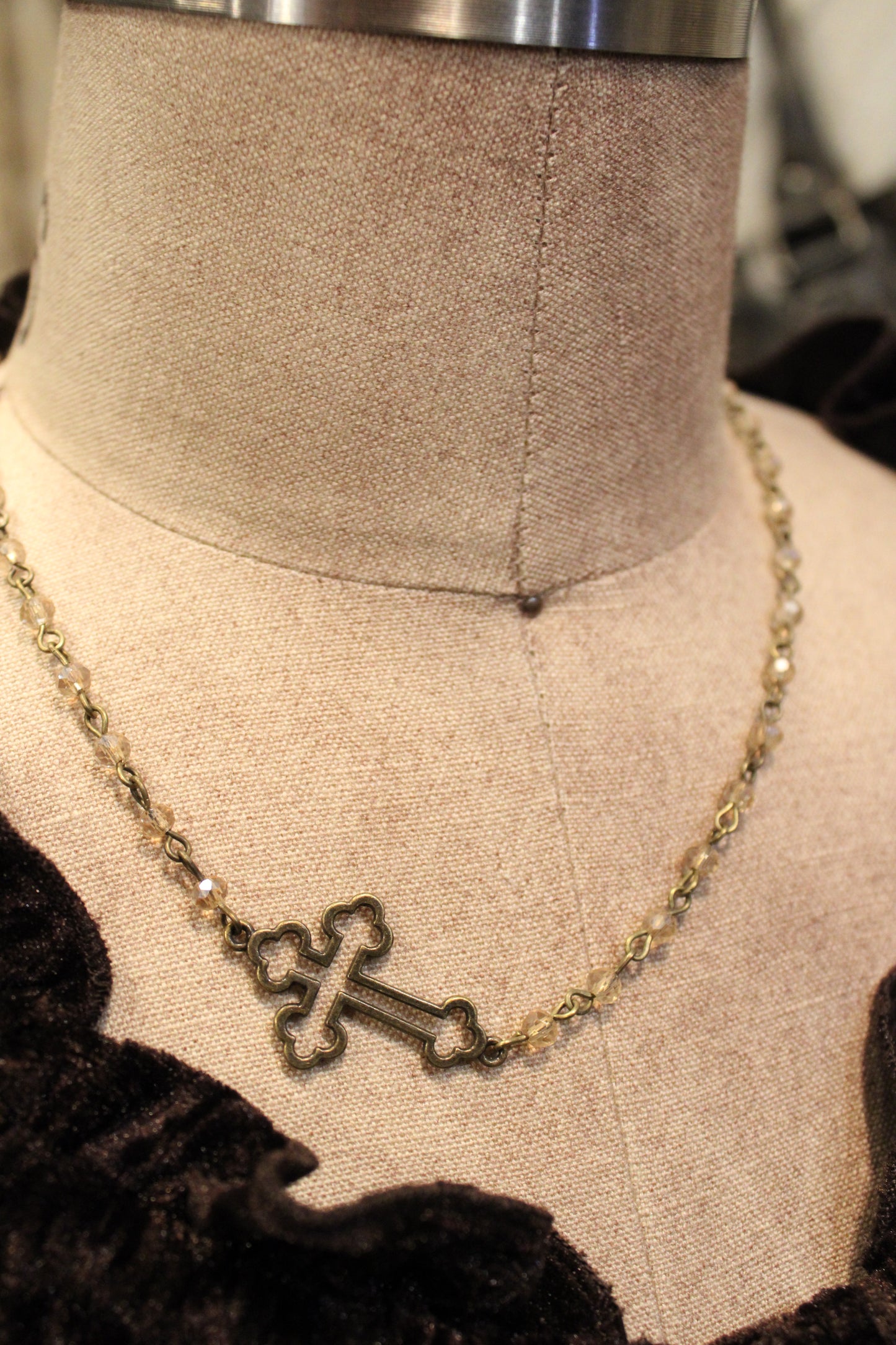 Tia Cross Necklace