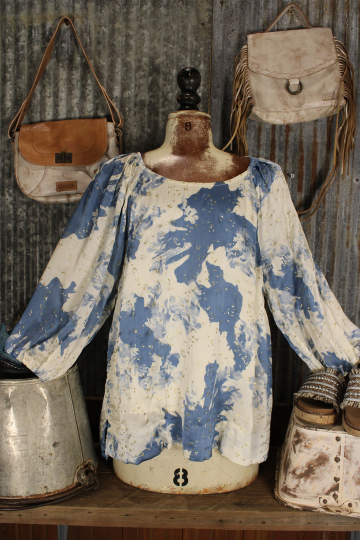 Moonlit Gold-Dust Blouse