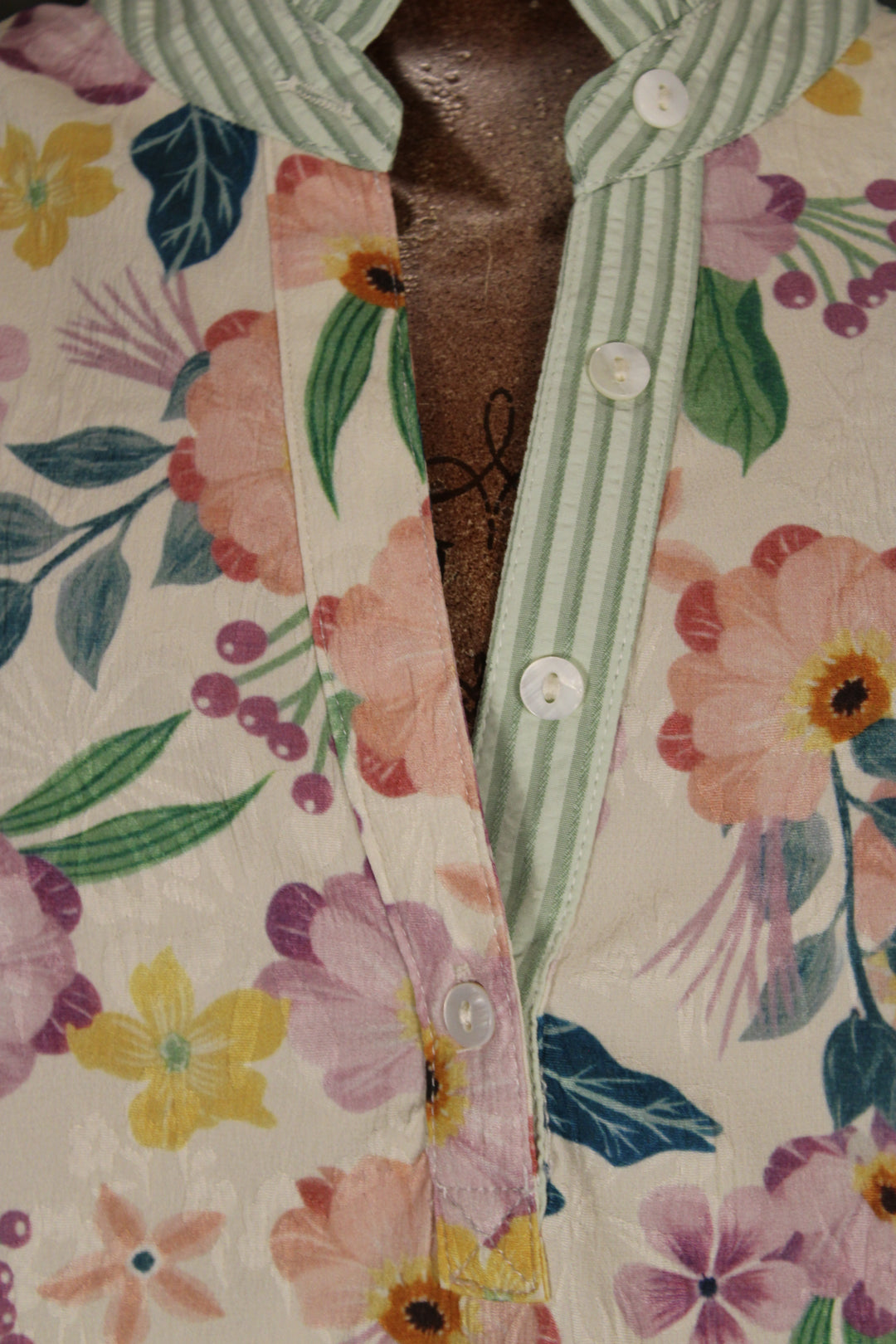 Petals And Stripes Blouse
