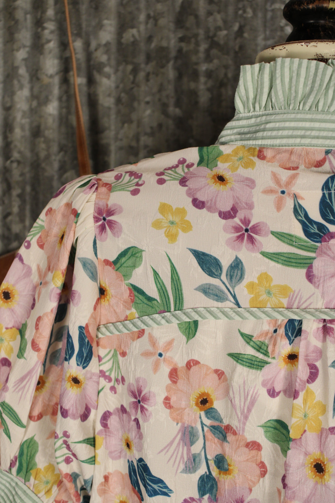 Petals And Stripes Blouse