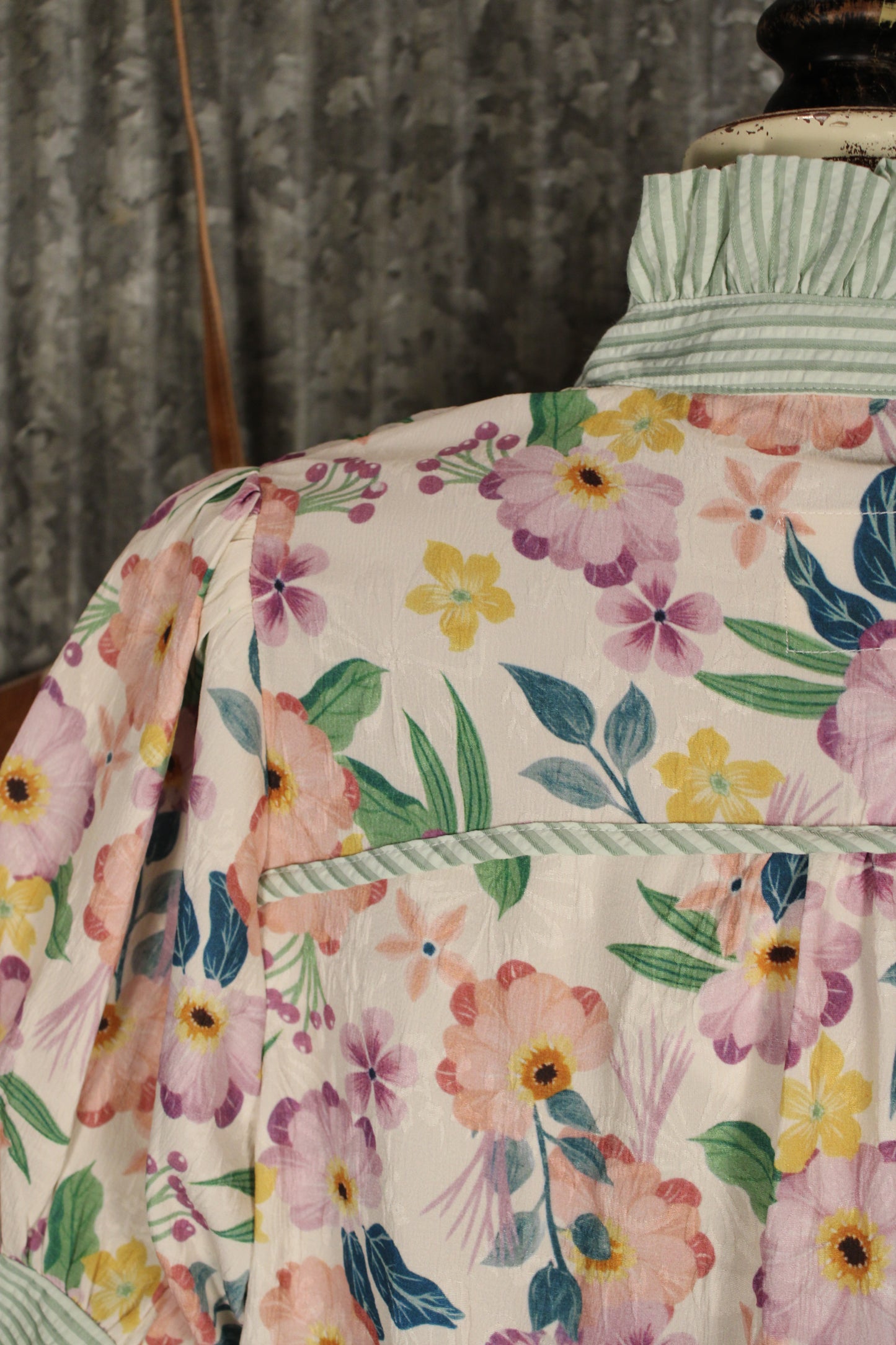 Petals And Stripes Blouse