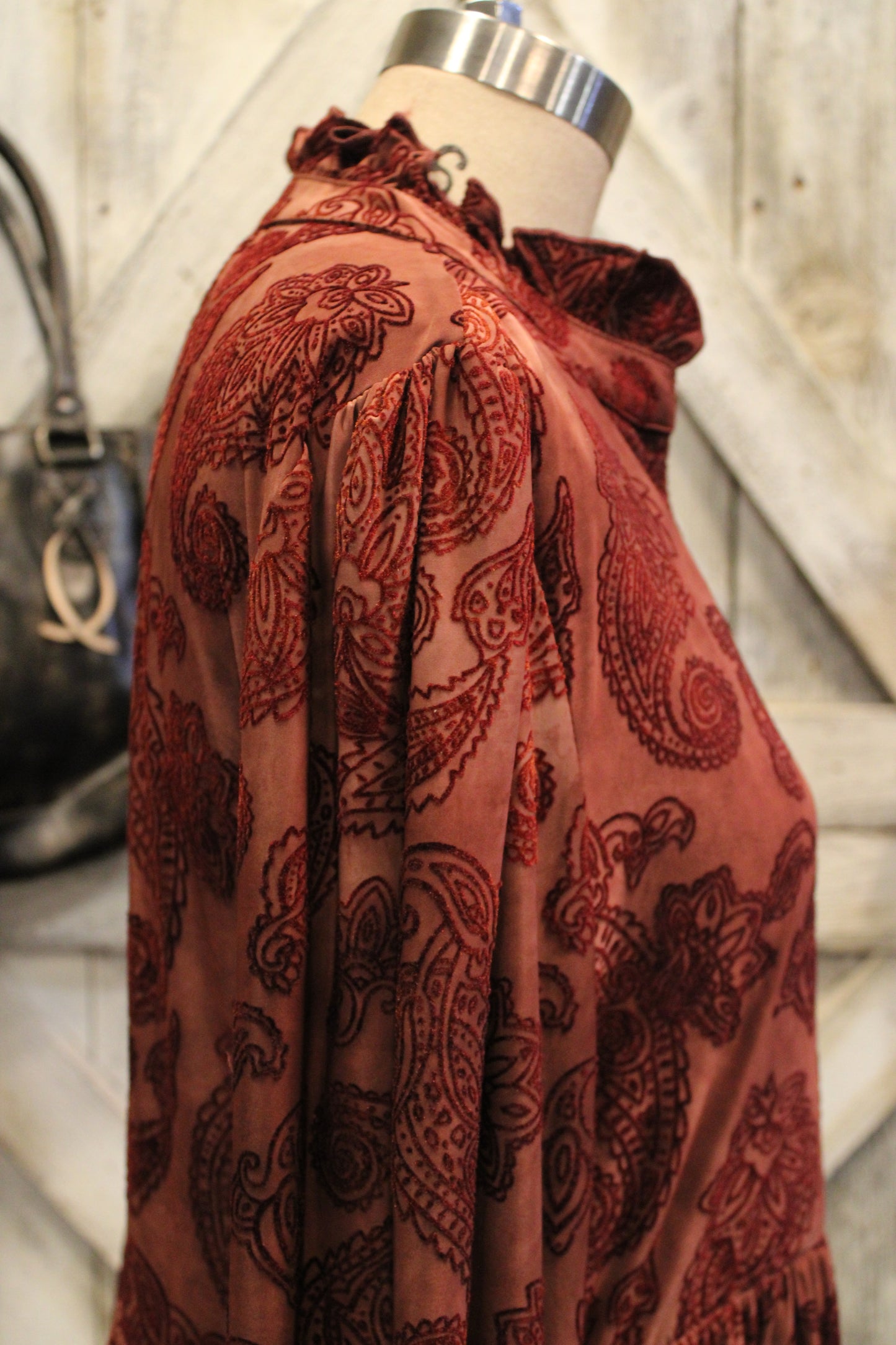 Something Special Burgundy Dress