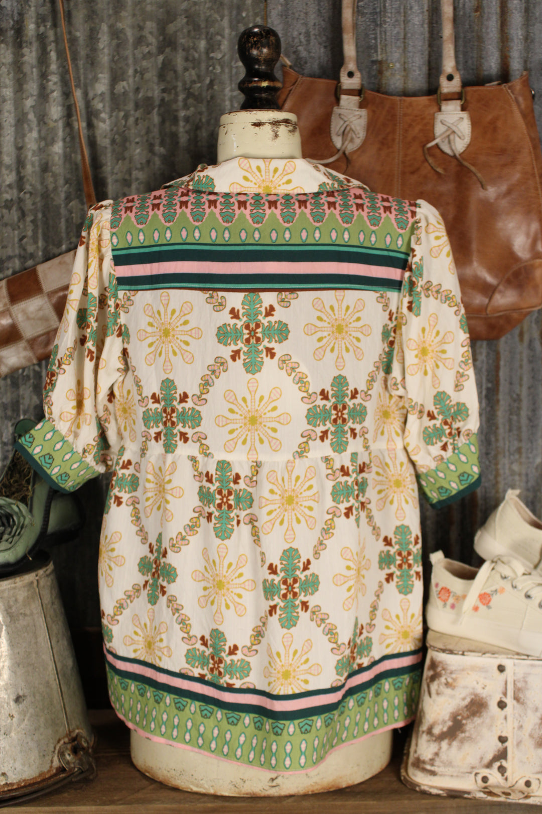 Art Walk Babydoll Top