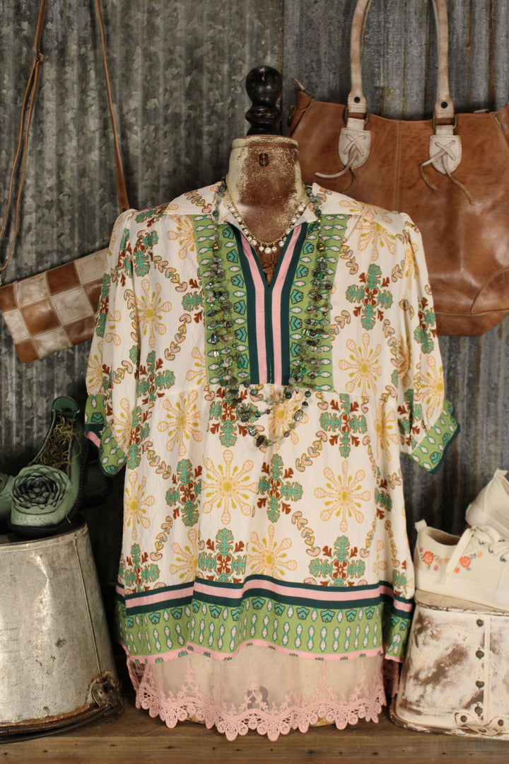 Art Walk Babydoll Top