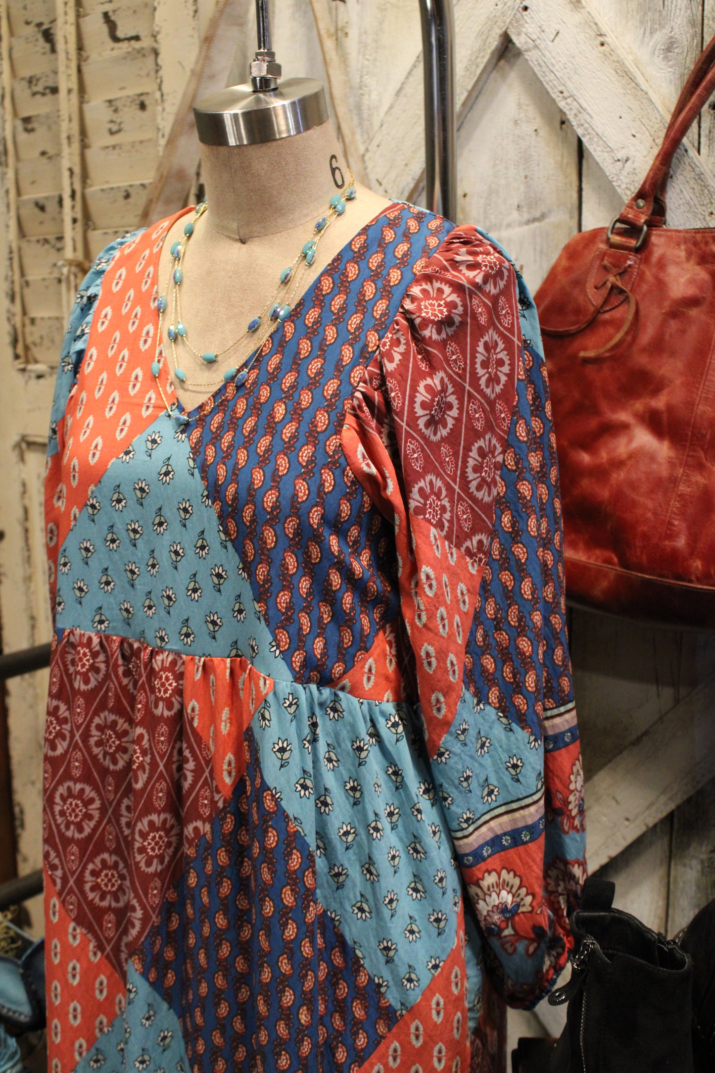 Ready For Fun Patchwork Dress