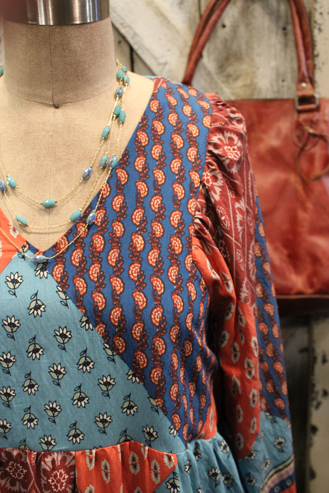 Ready For Fun Patchwork Dress