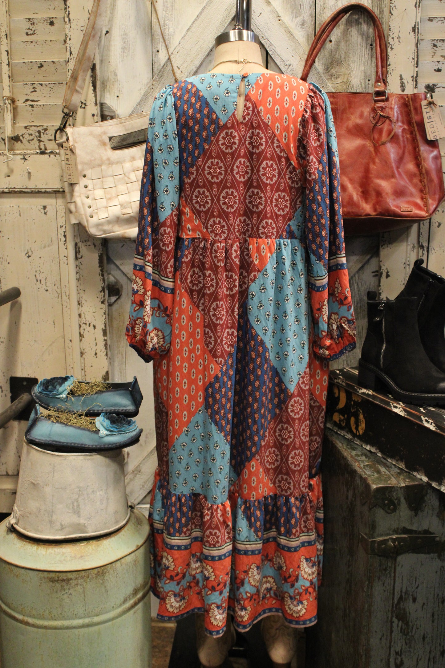 Ready For Fun Patchwork Dress
