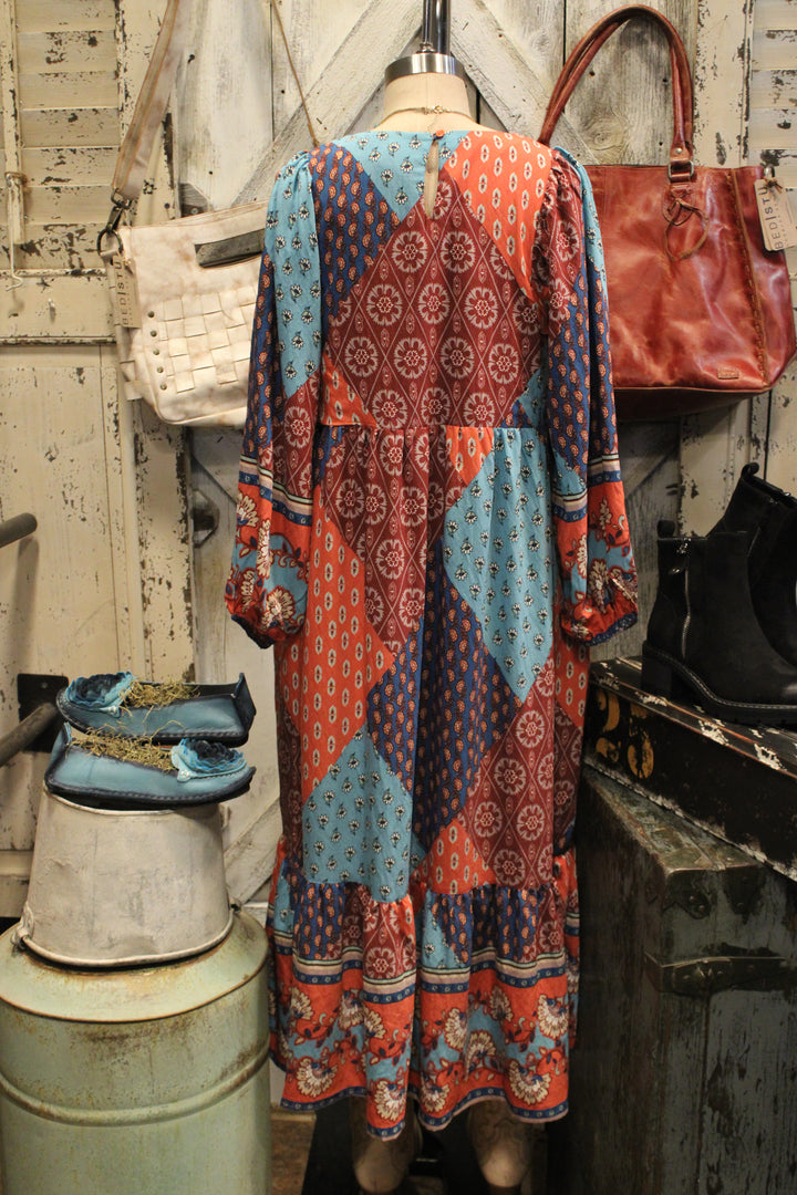 Ready For Fun Patchwork Dress