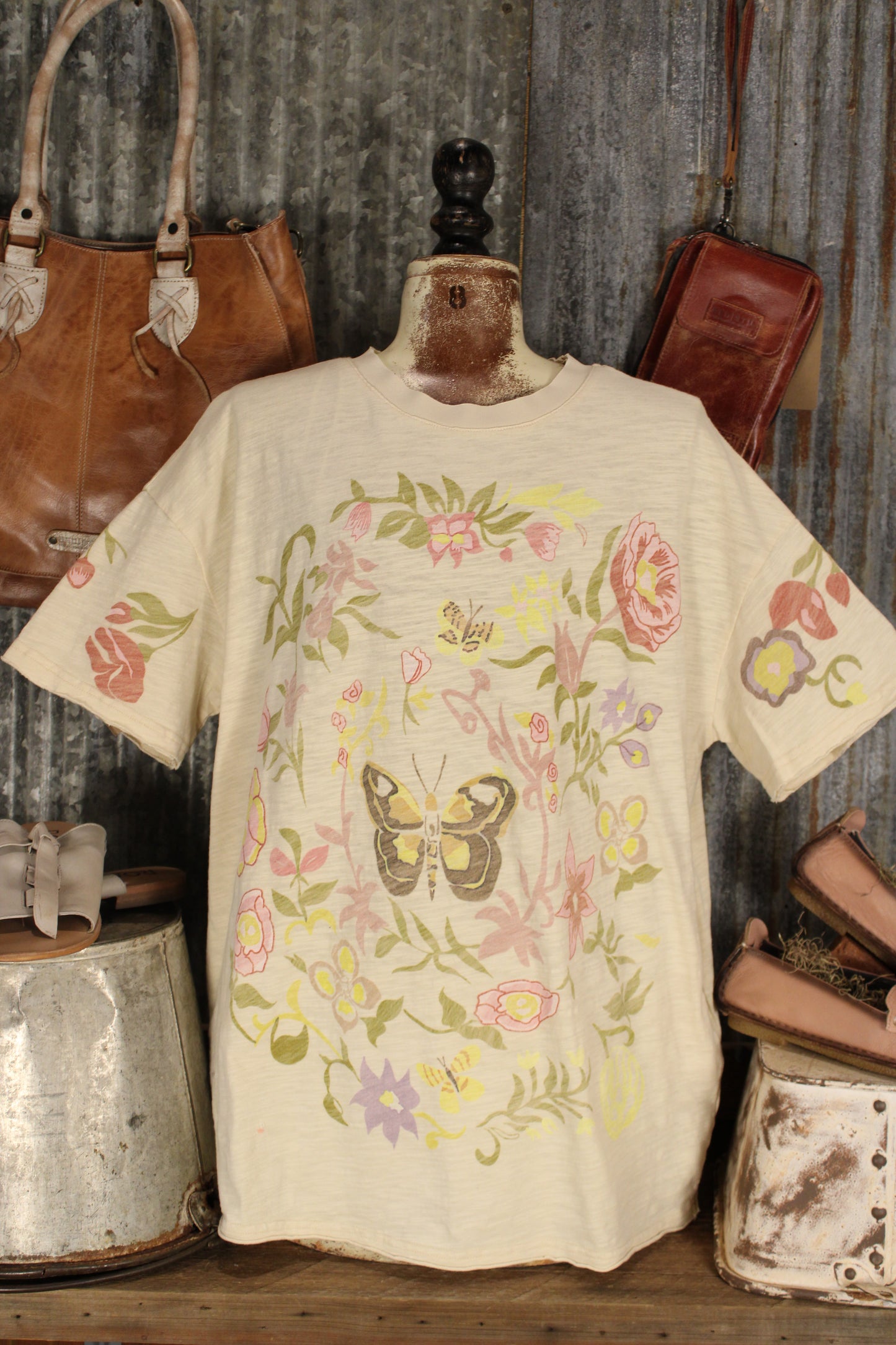 Flutter And Bloom Cotton Tee