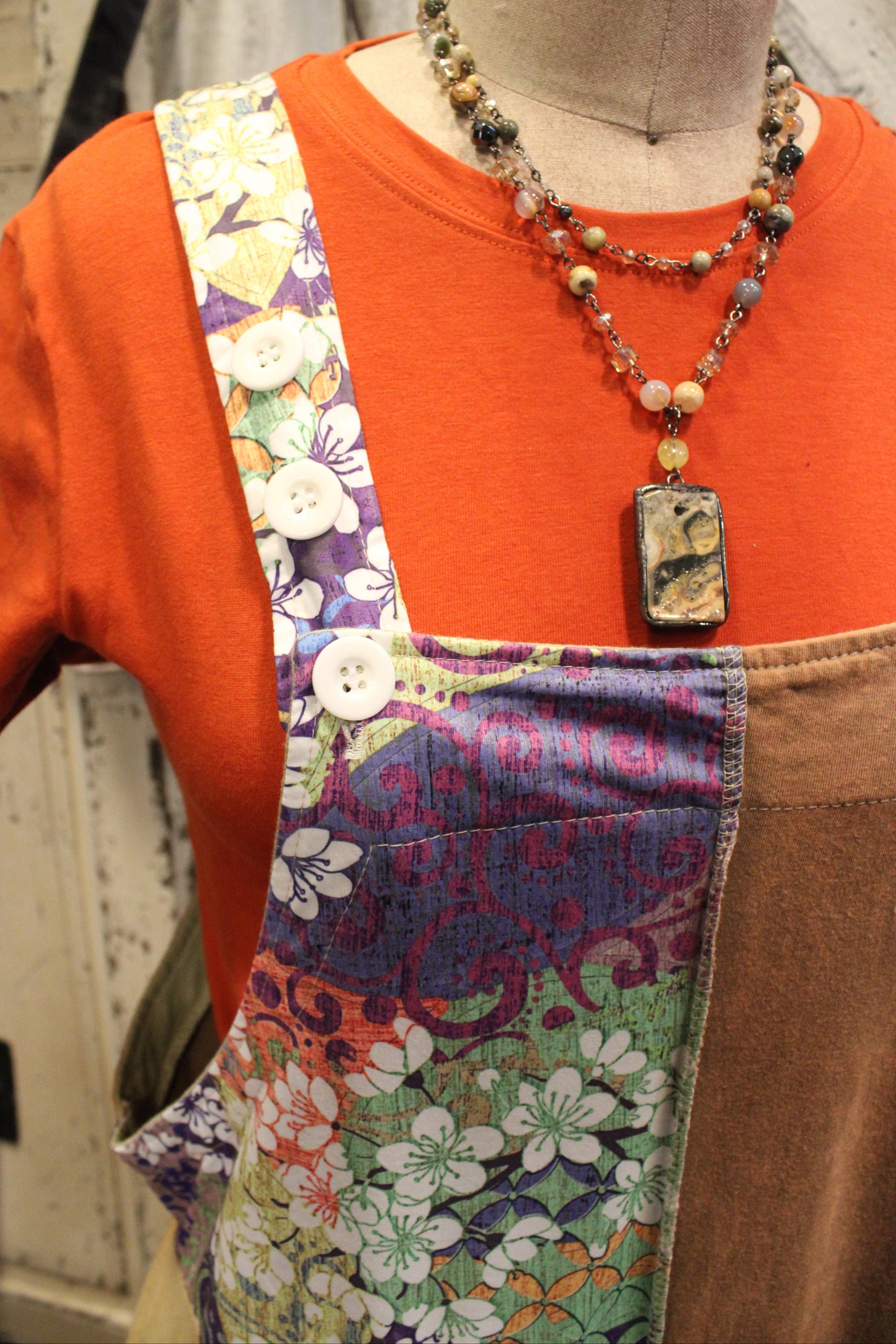 Boho Hippie Patchwork  Overalls