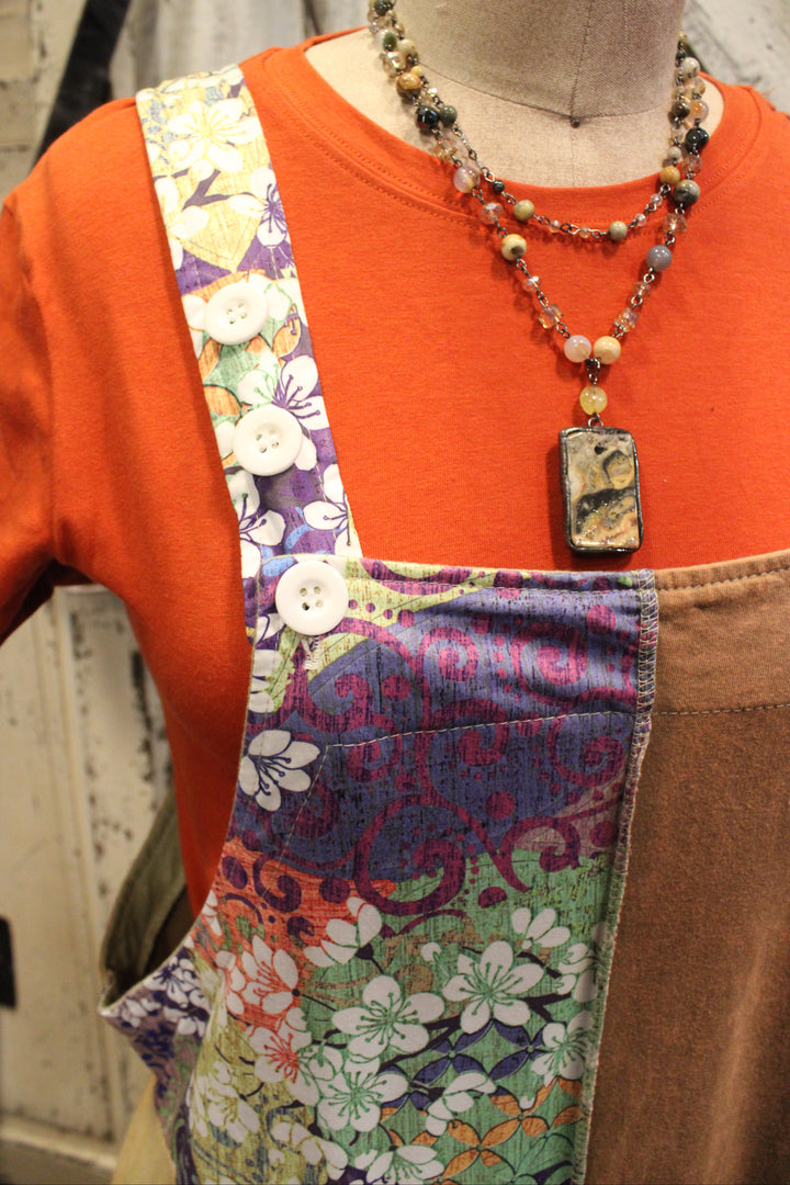 Boho Hippie Patchwork  Overalls