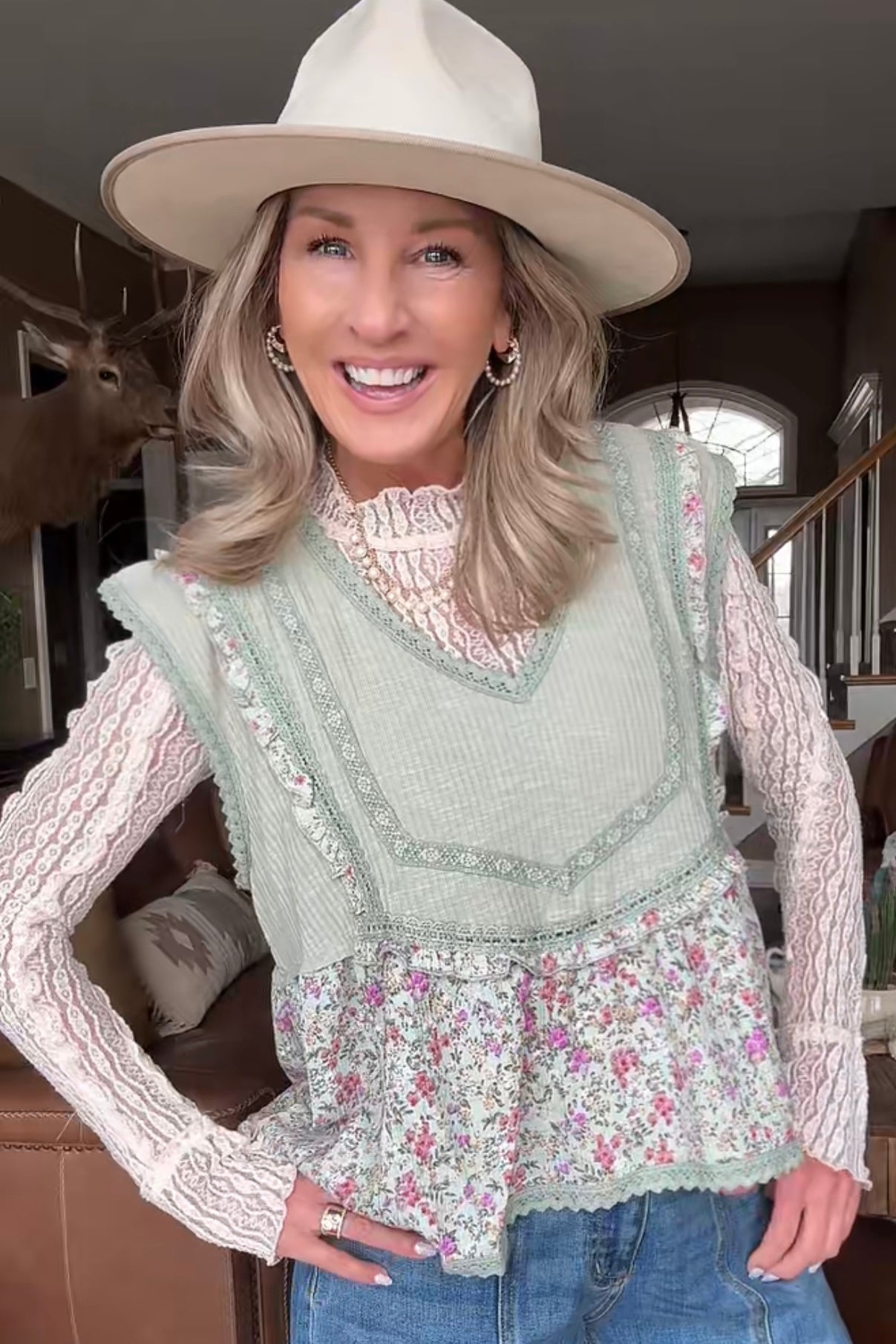 Willow Garden Sage Tank