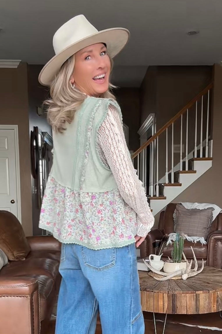 Willow Garden Sage Tank