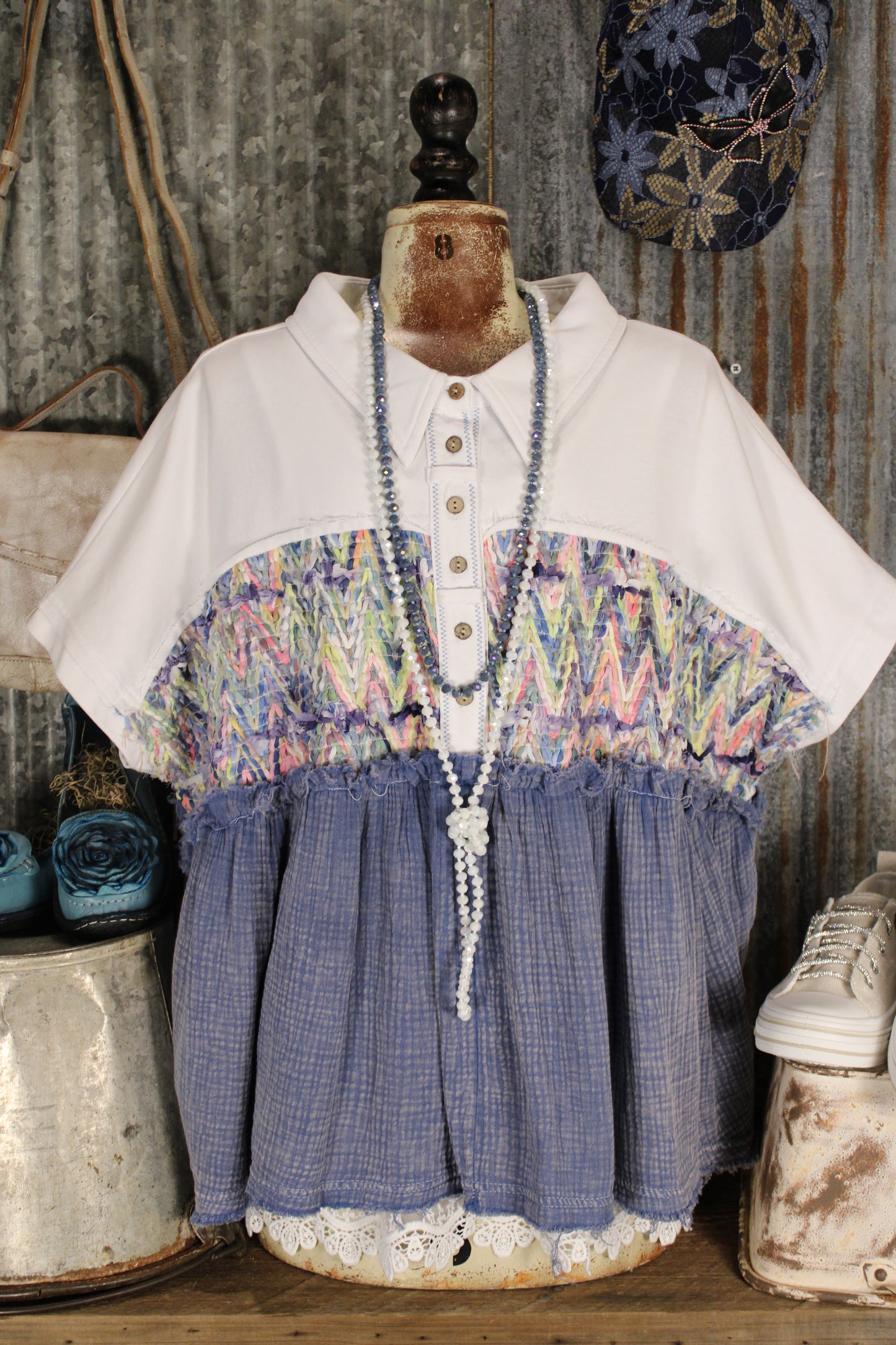 Confetti Canyon Casual Top