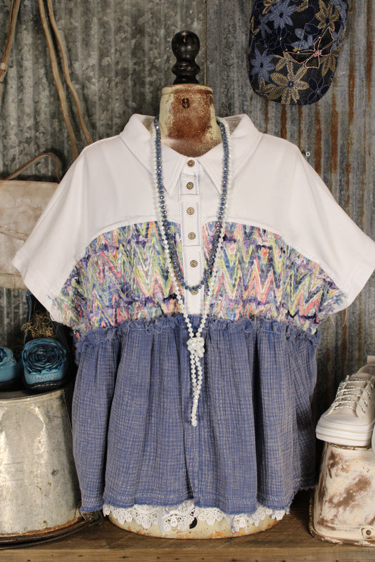 Confetti Canyon Casual Top