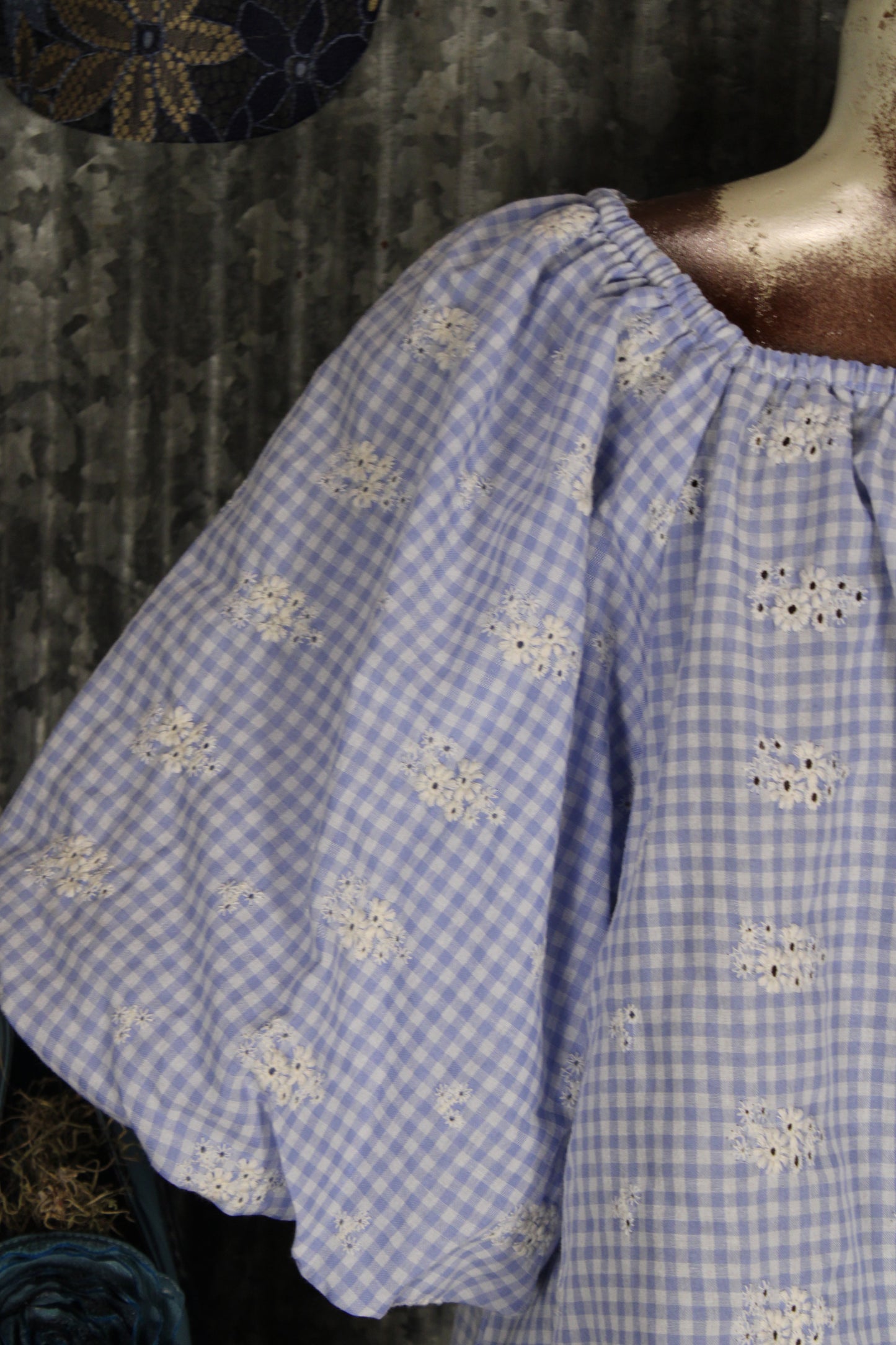 Cloudwashed Bluebell Blouse