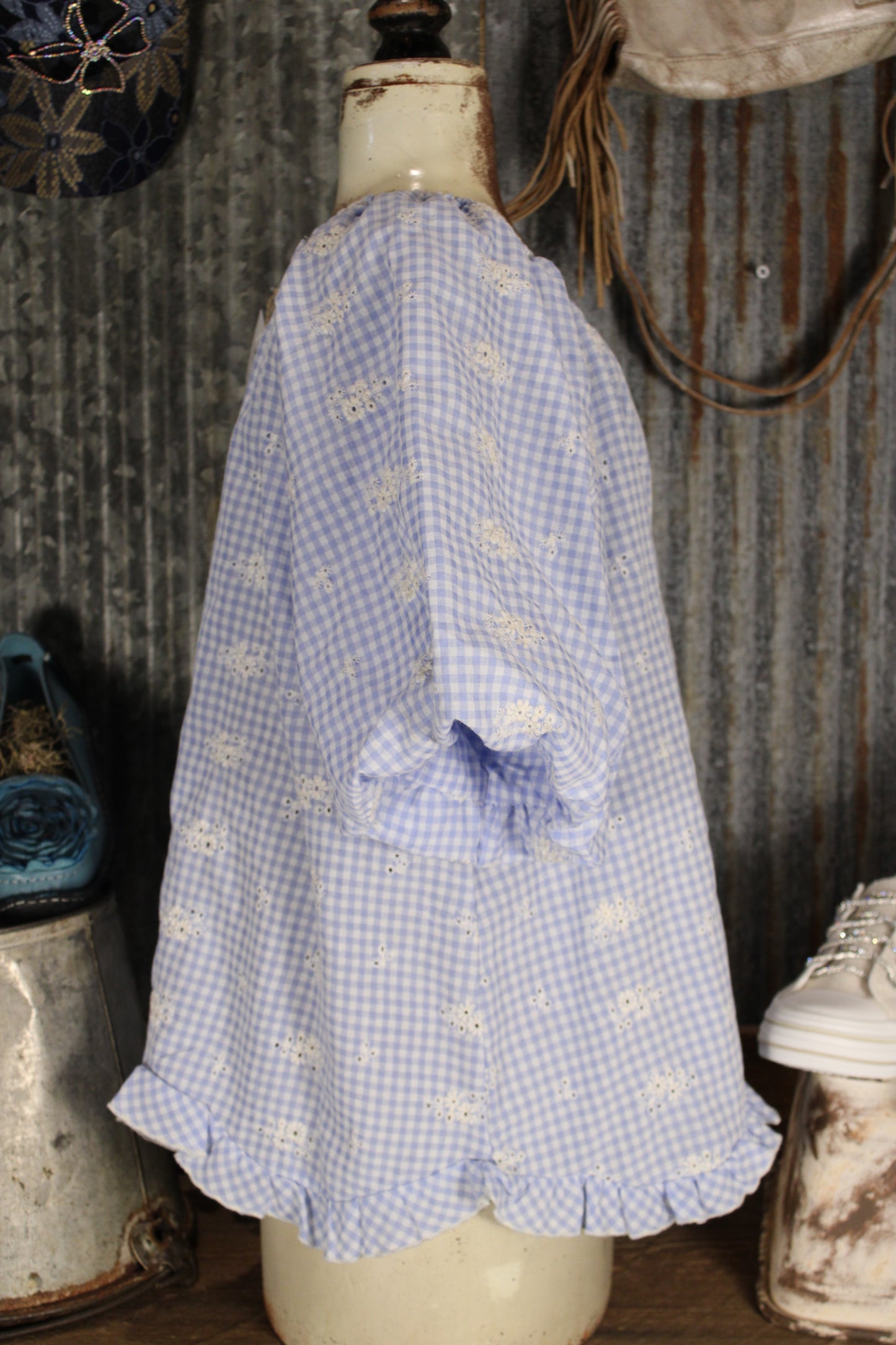 Cloudwashed Bluebell Blouse