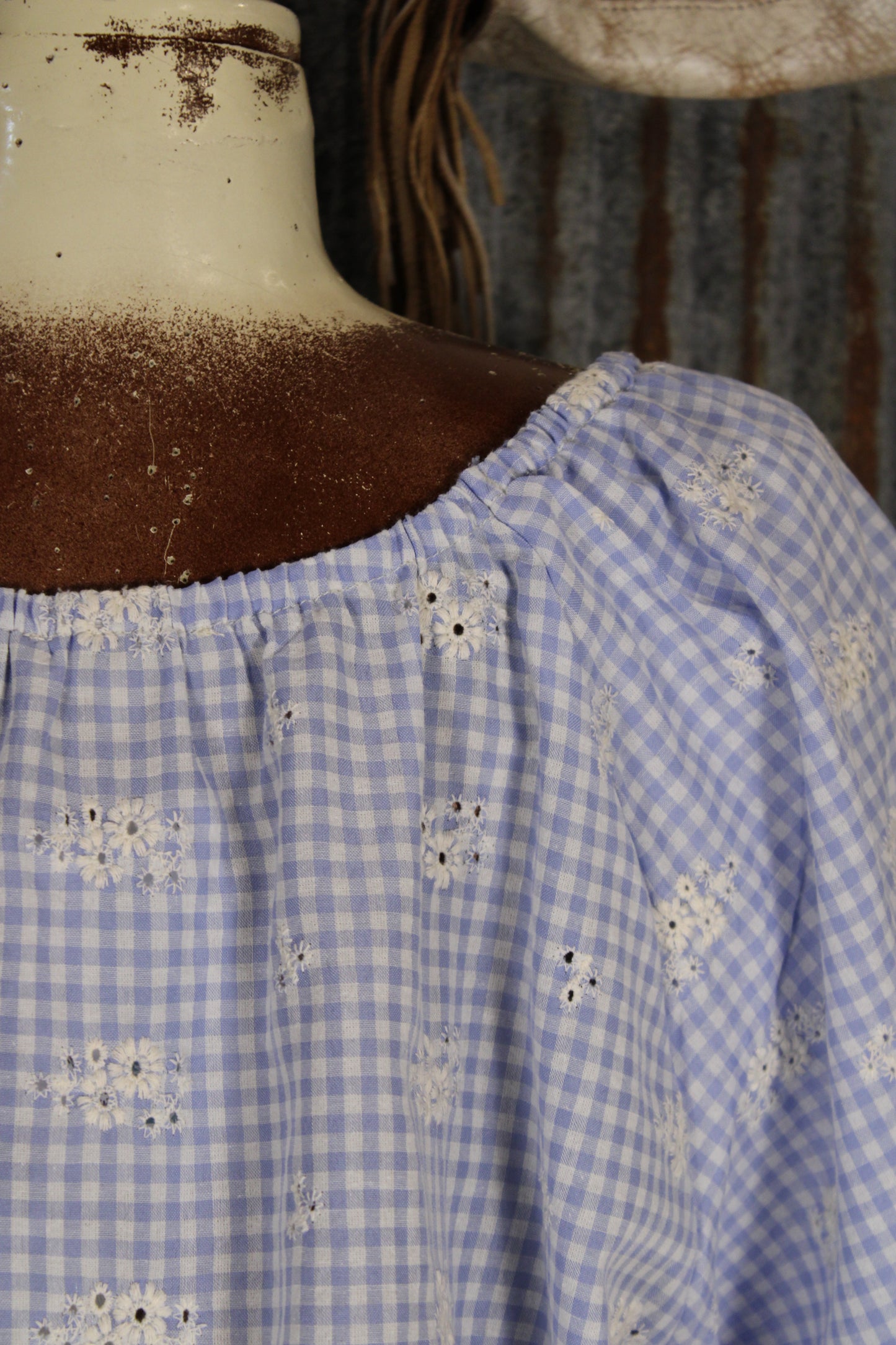 Cloudwashed Bluebell Blouse