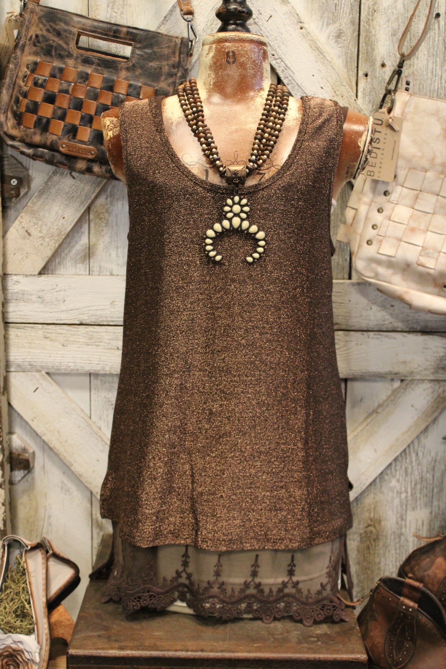 Copper Stars Tank Top