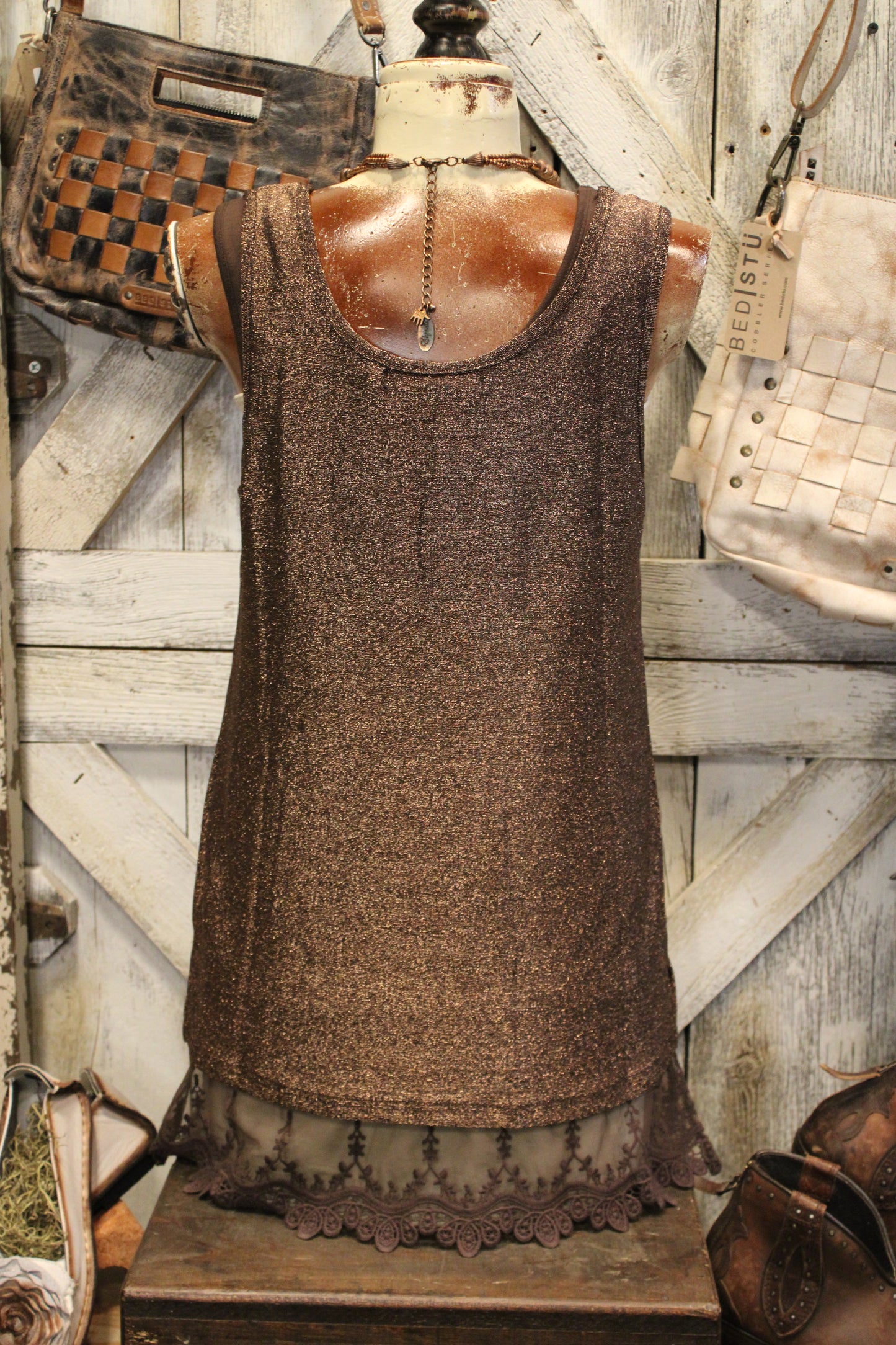 Copper Stars Tank Top