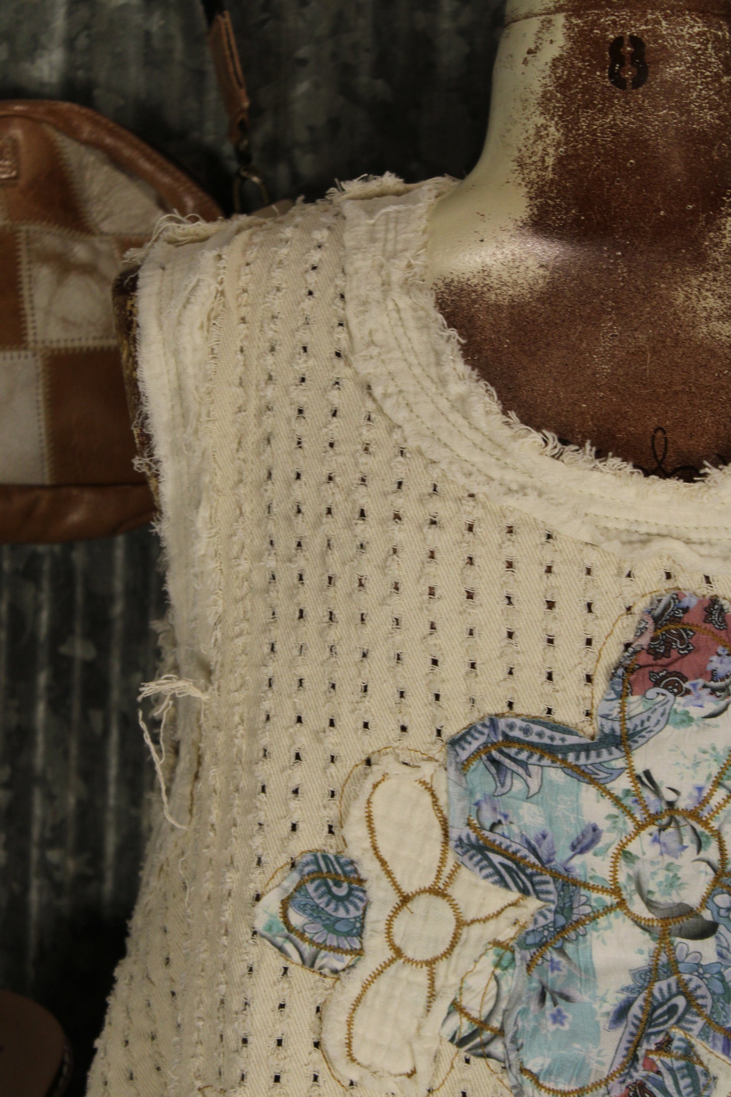 Petal And Thread Cotton Tank