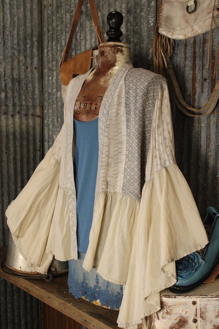 Gentle Morning Latte Kimono