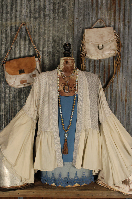 Gentle Morning Latte Kimono