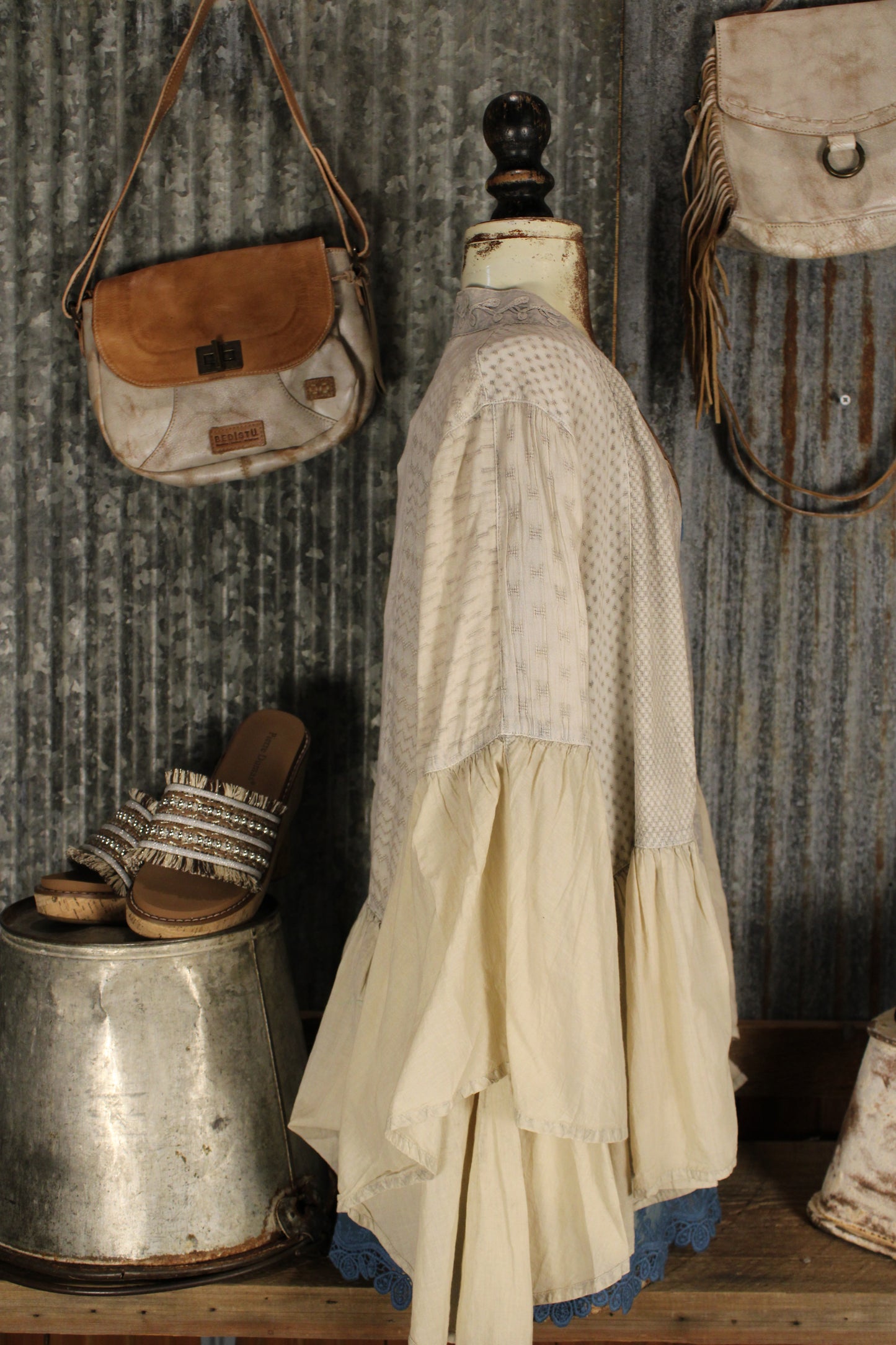 Gentle Morning Latte Kimono