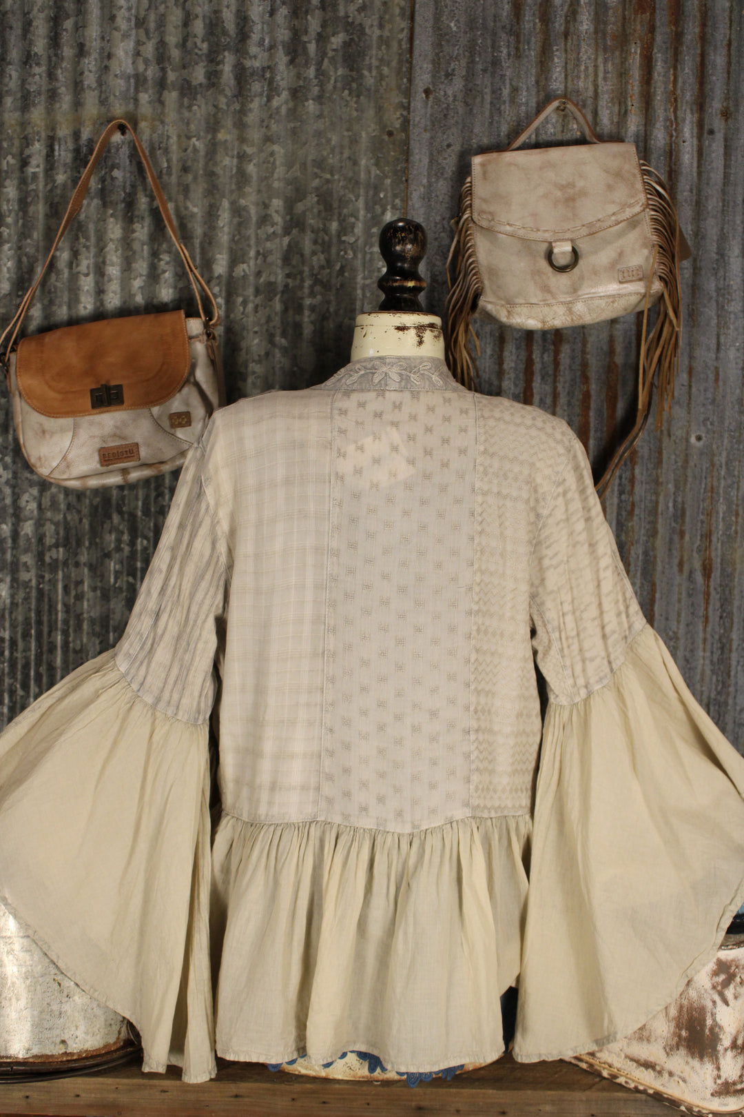 Gentle Morning Latte Kimono