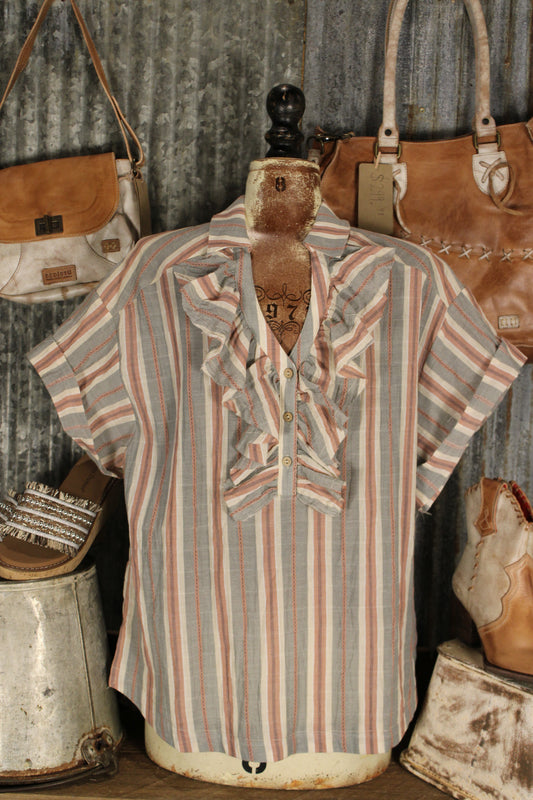 Sweet Breeze Cotton Blouse