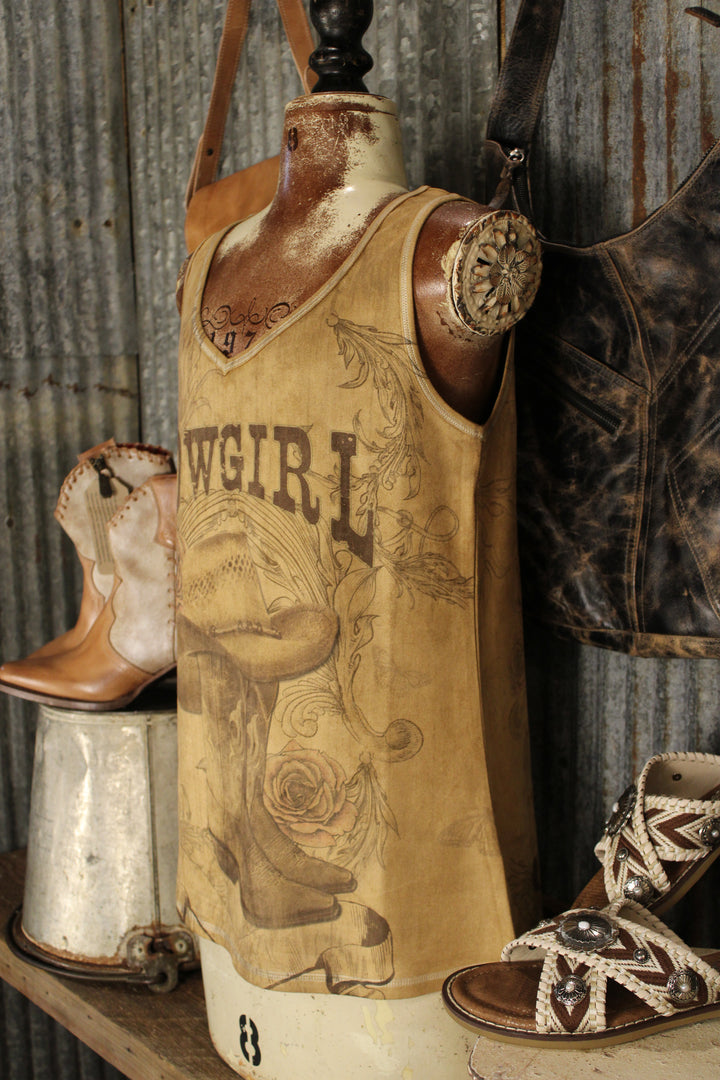 Cloud Soft Boots And Bloom Tank