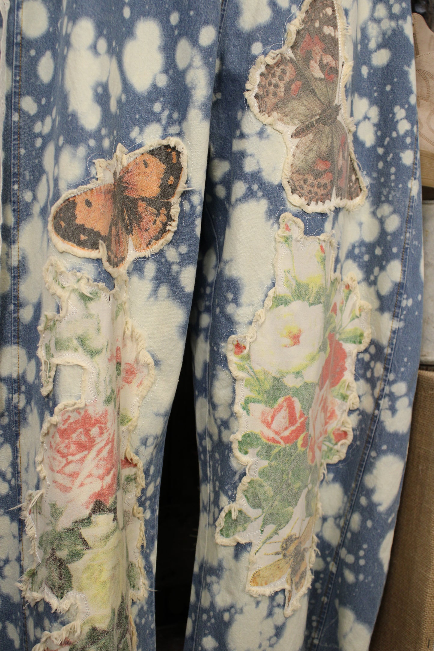 Painted Garden Overalls