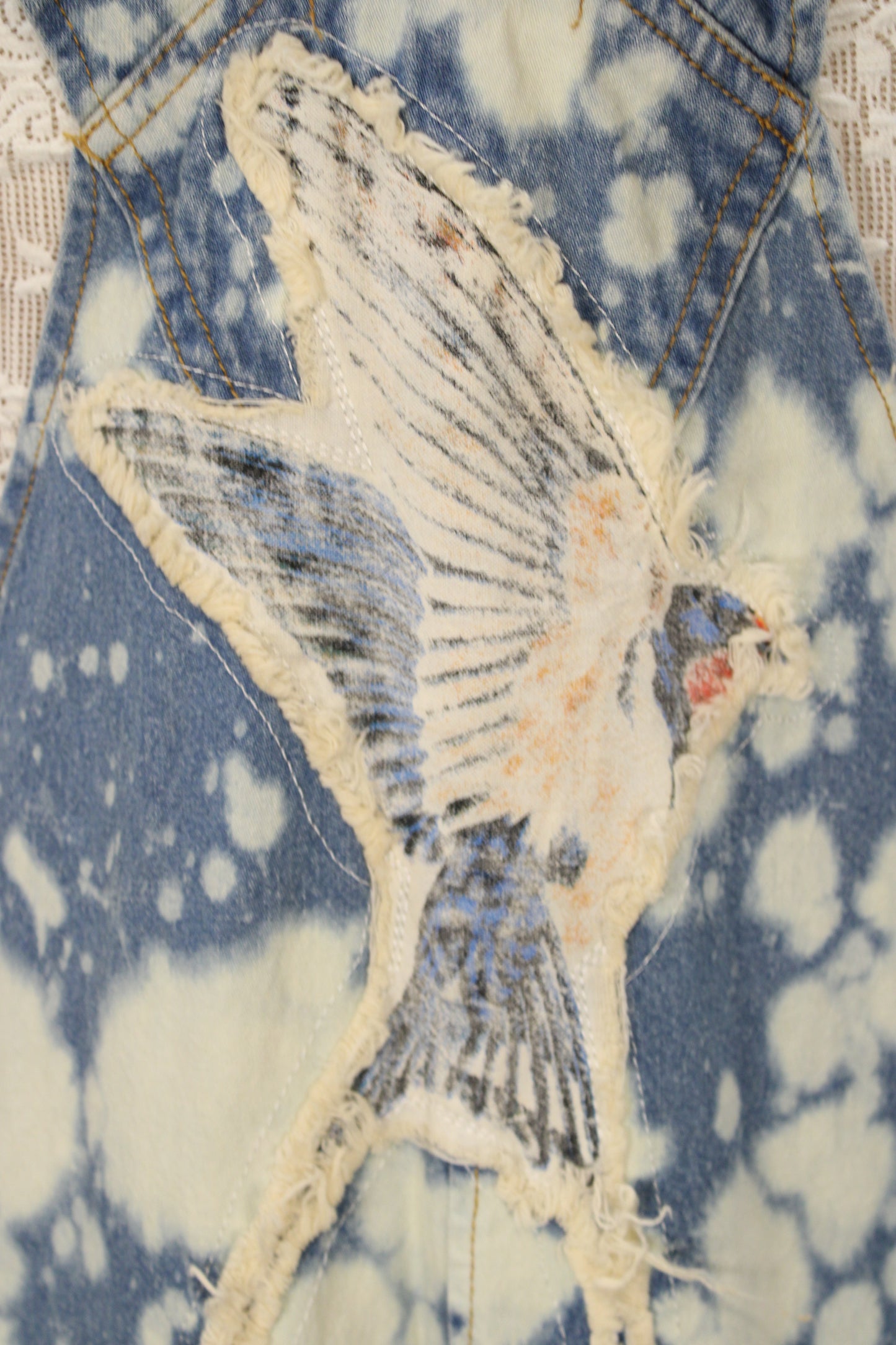 Painted Garden Overalls