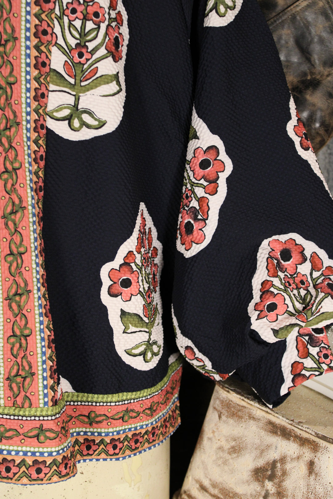 Cape Cod Navy Blouse
