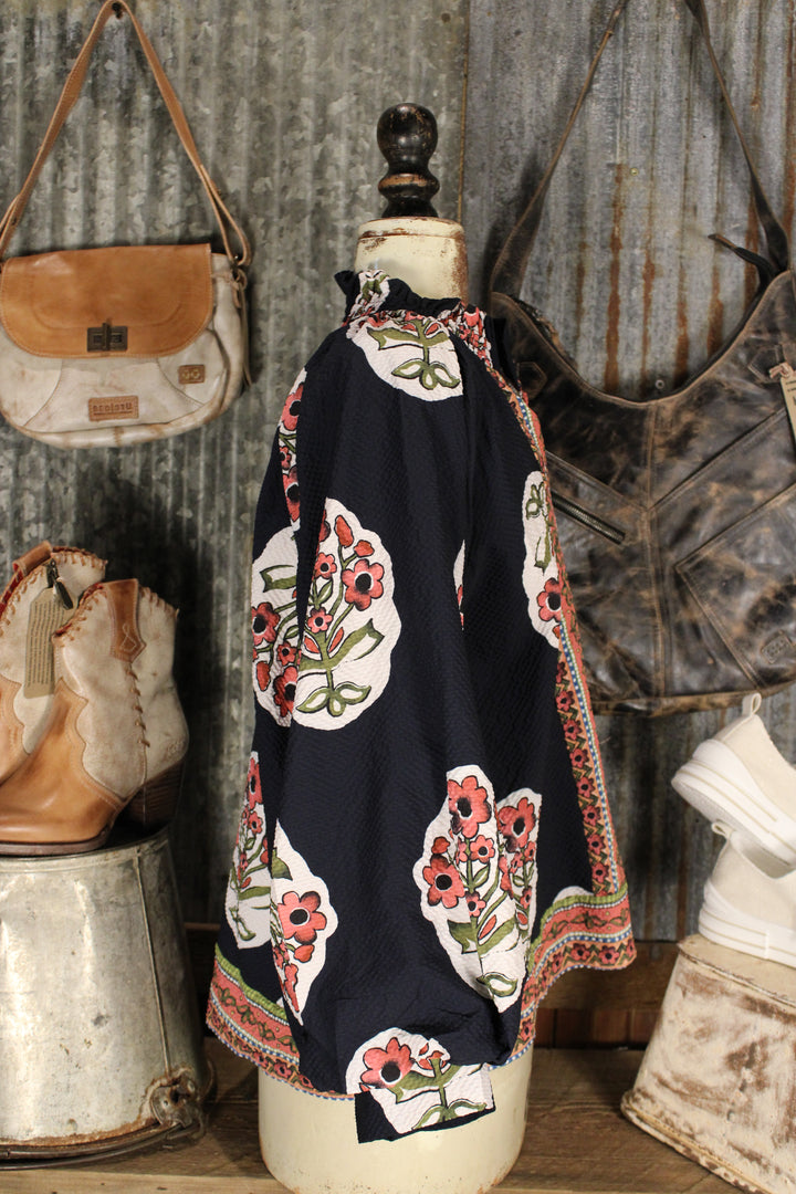 Cape Cod Navy Blouse