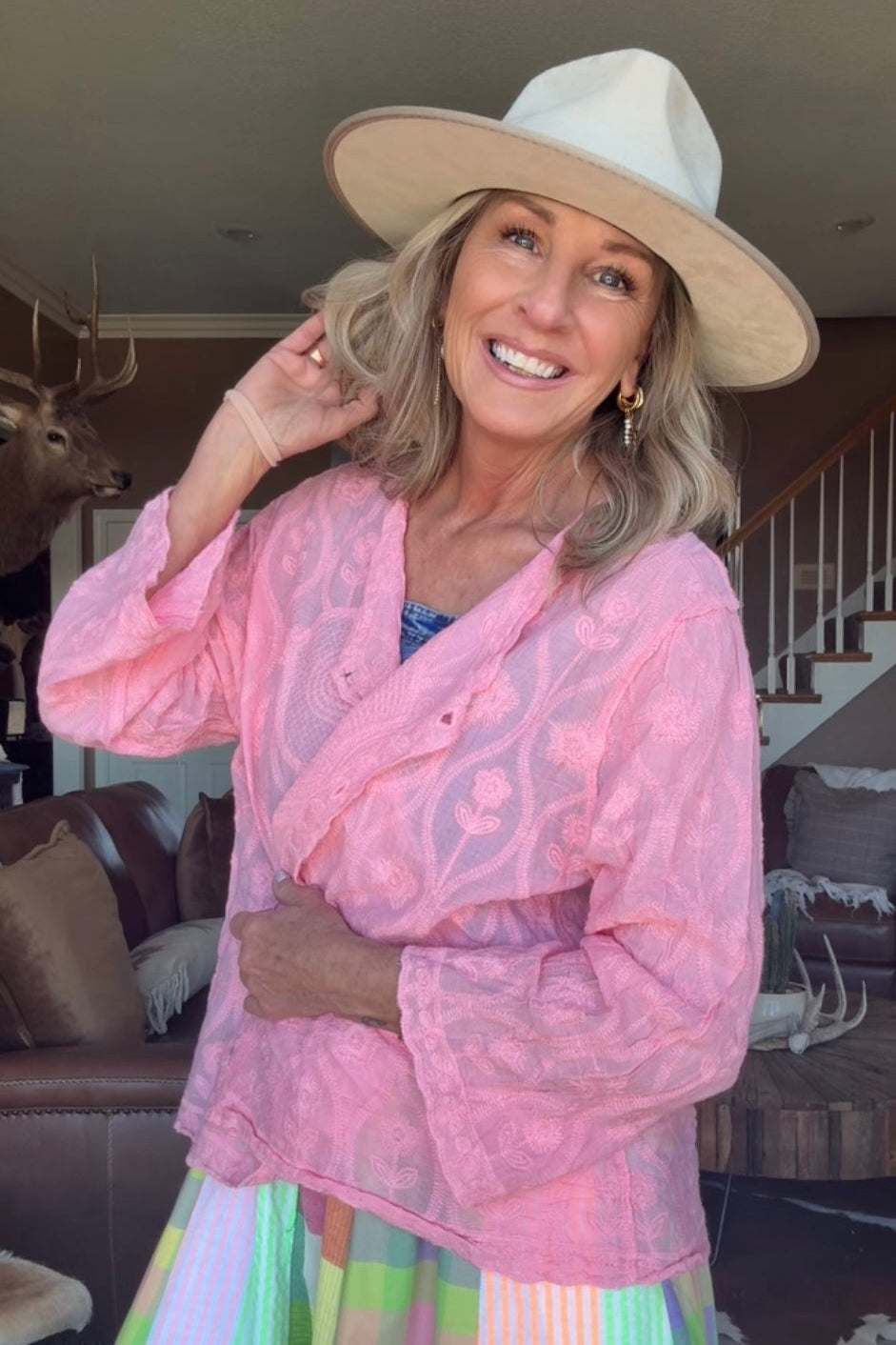 Heirloom Petal Pink Blouse