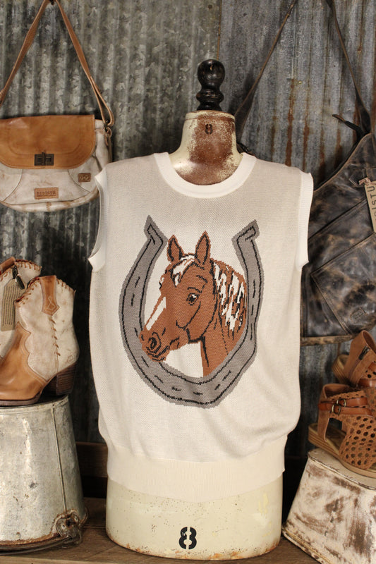 Paddock Posh Sweater Vest