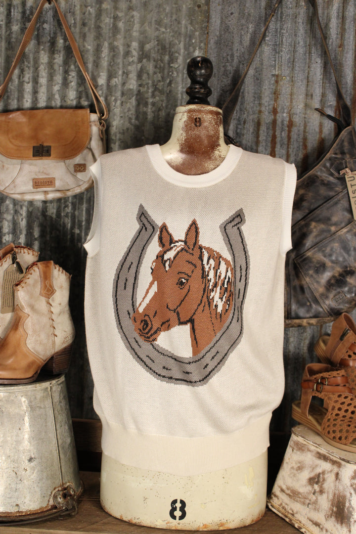 Paddock Posh Sweater Vest