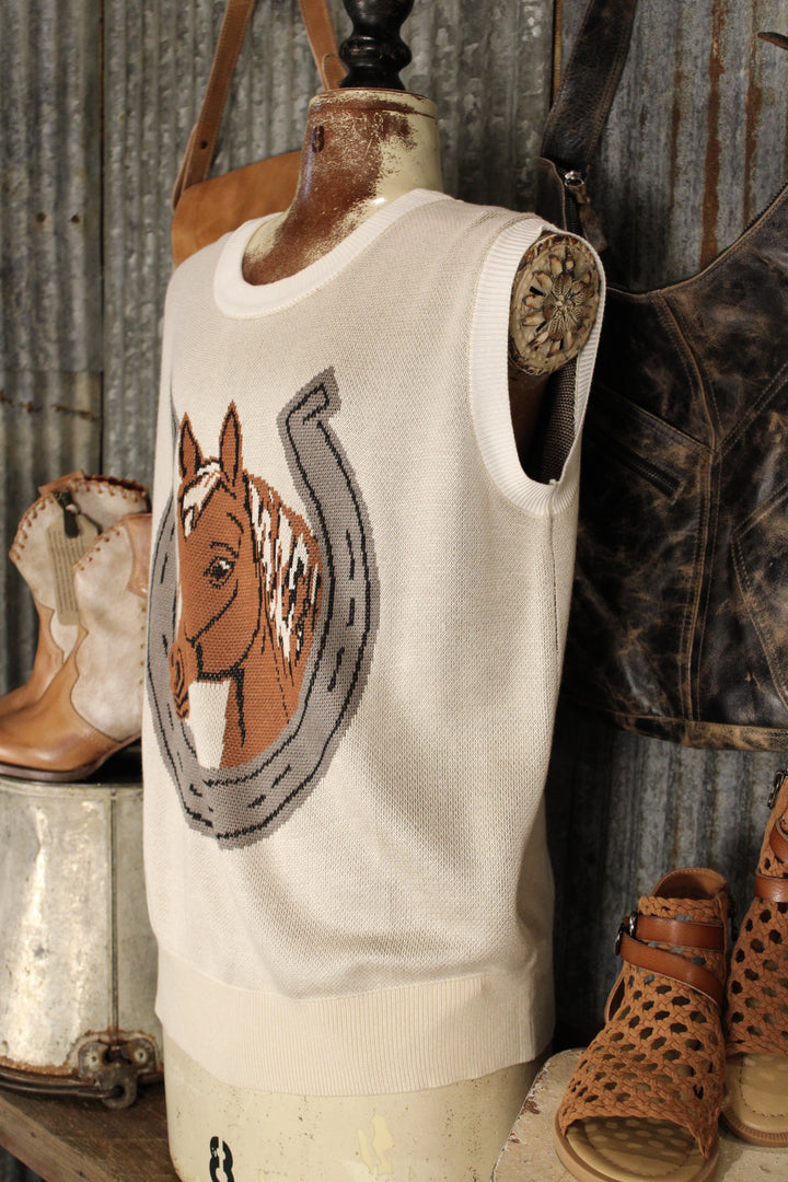 Paddock Posh Sweater Vest