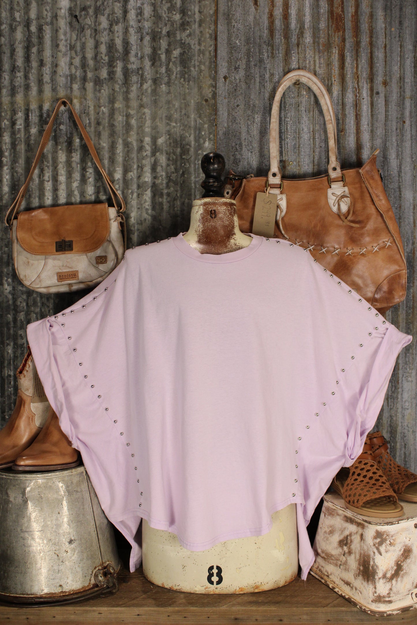 Casual Jazzy Lilac Top
