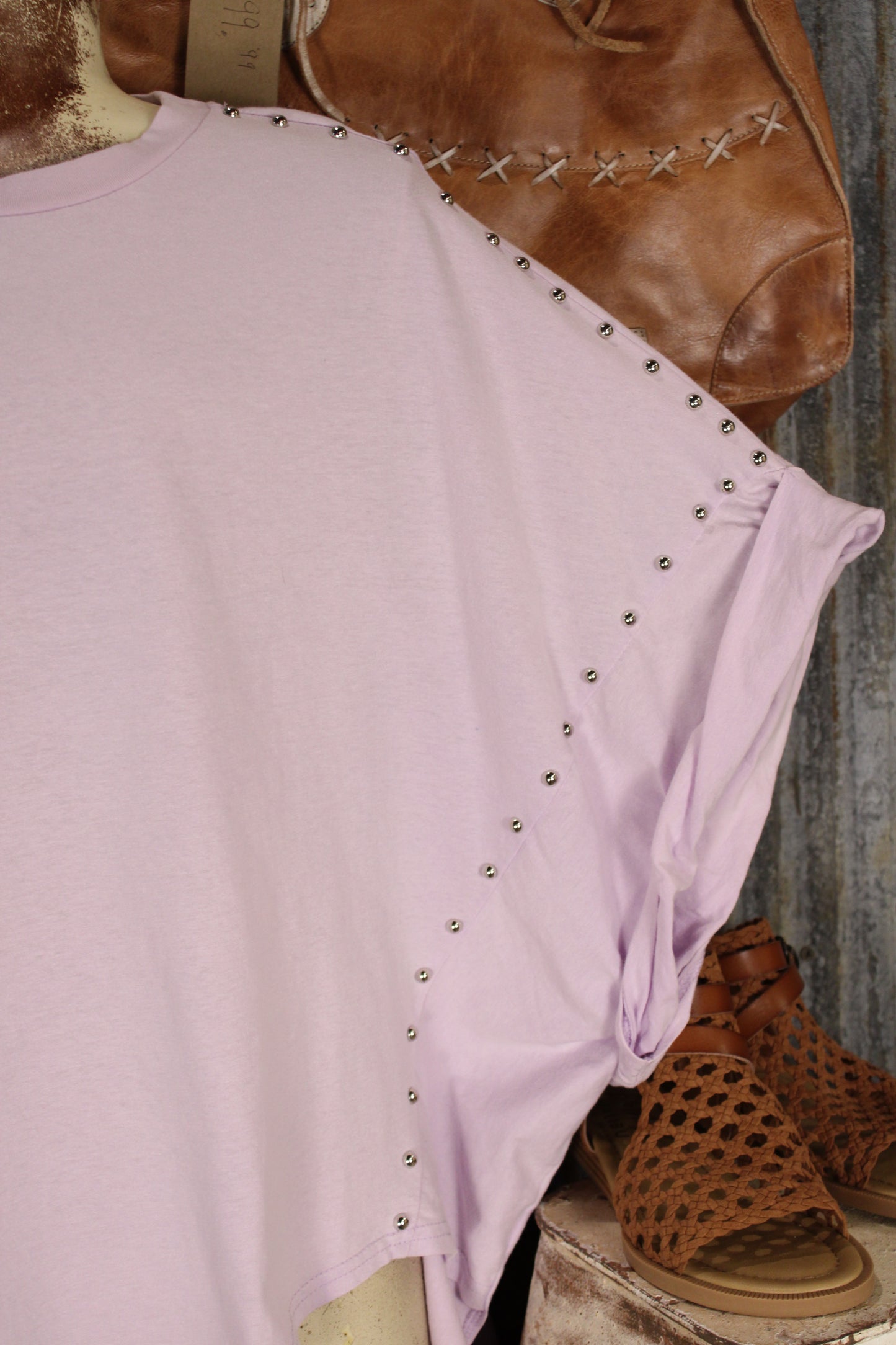 Casual Jazzy Lilac Top
