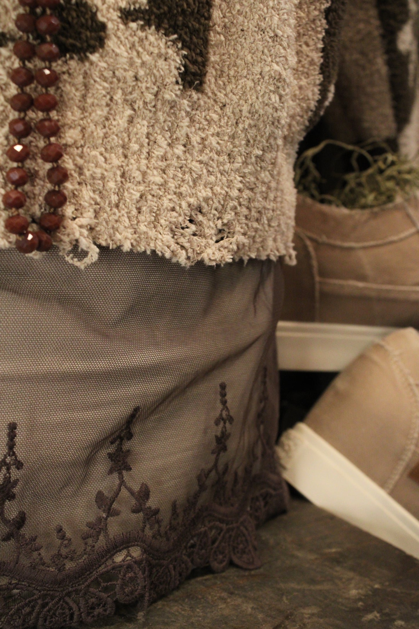 Sweet Checkered Dreams Sweater