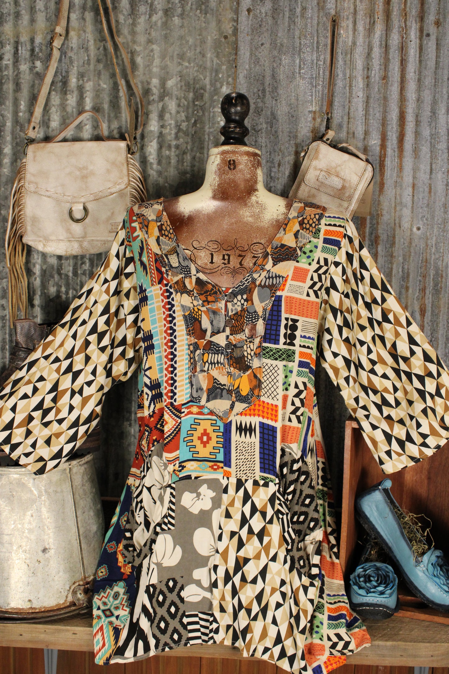 Hippie Patchwork Tunic