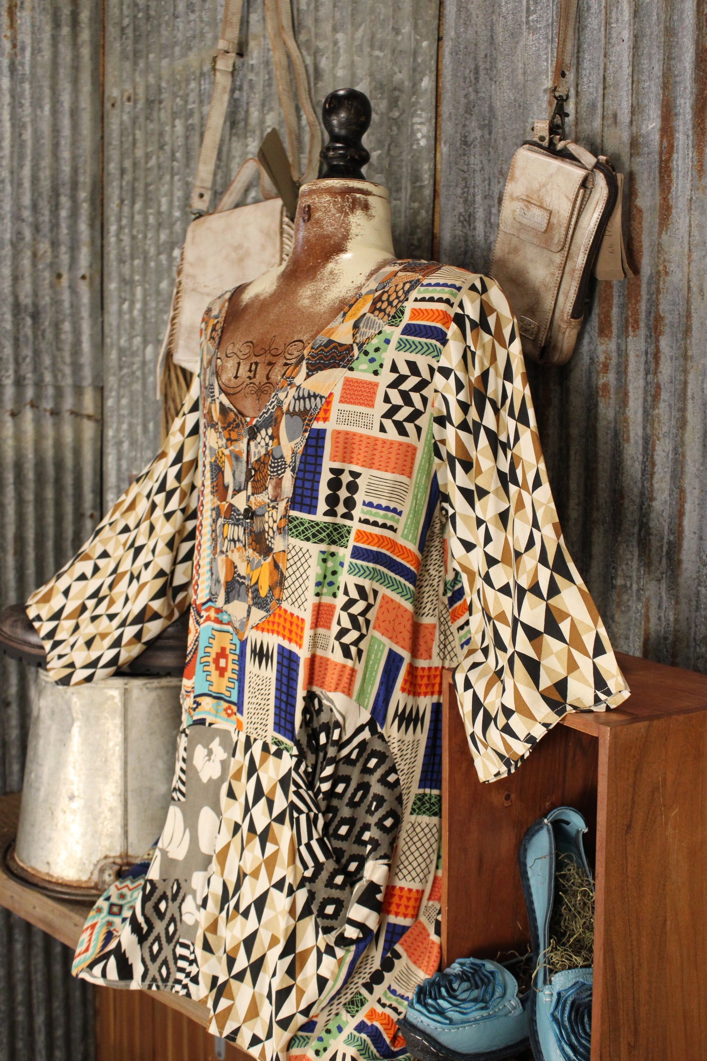 Hippie Patchwork Tunic