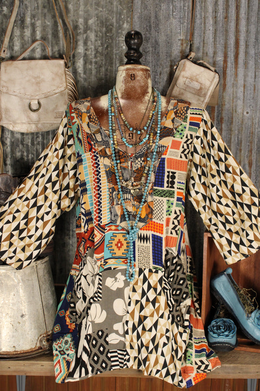 Hippie Patchwork Tunic