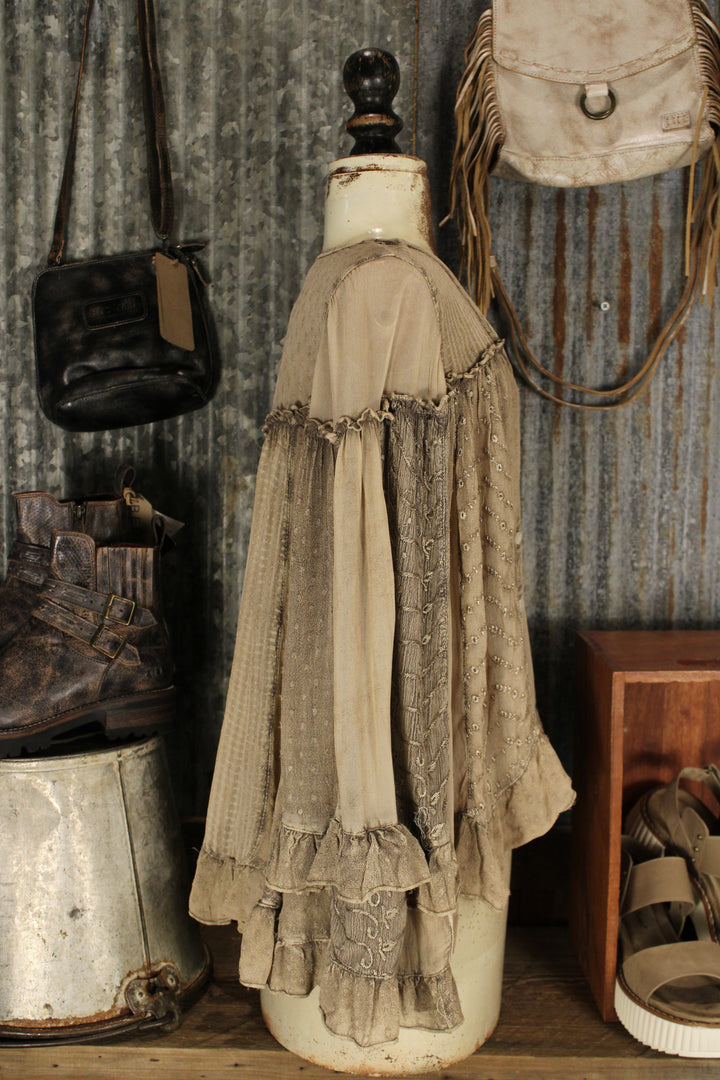 Moonmist Latte Blouse